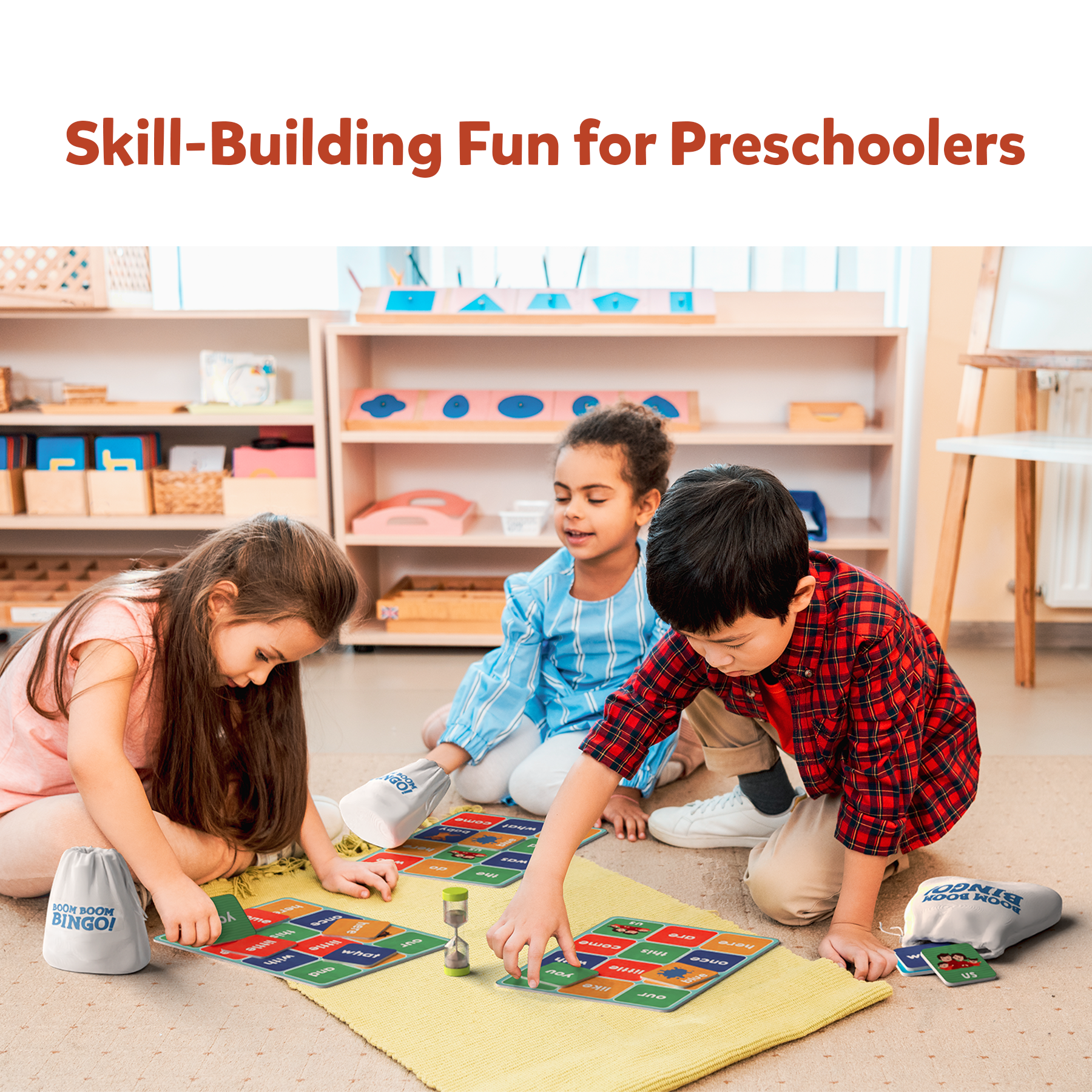 Boom Boom Bingo! Board Game : Sight Words