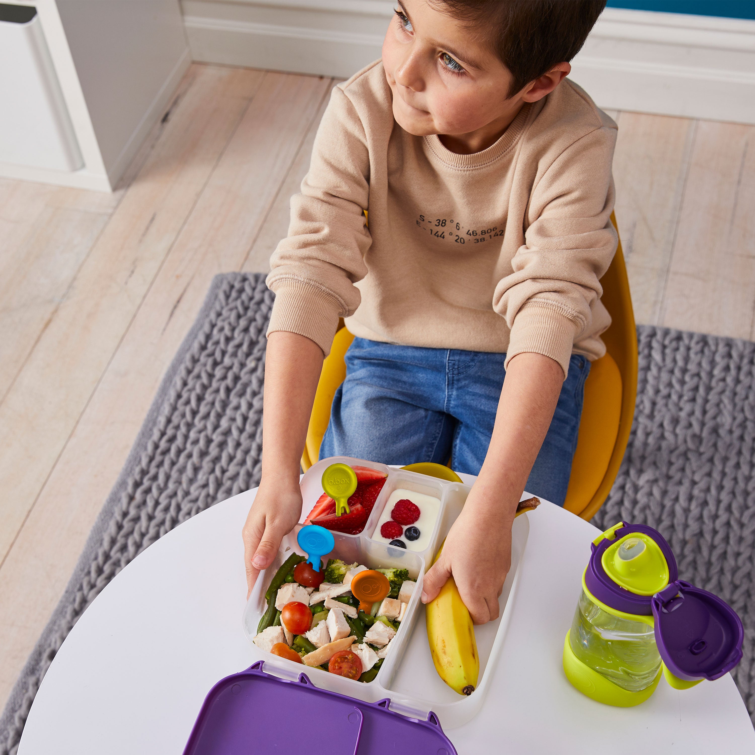 B.box Mini flork Set -Pastel