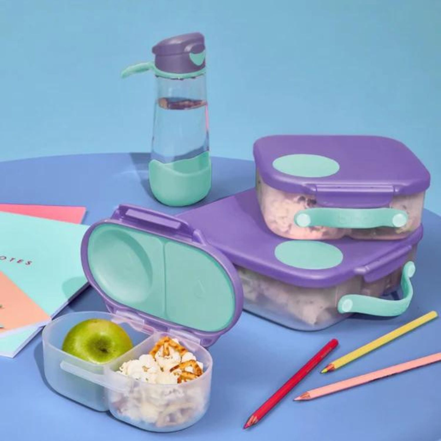 b.box Mini Lunchbox Lilac Pop Purple