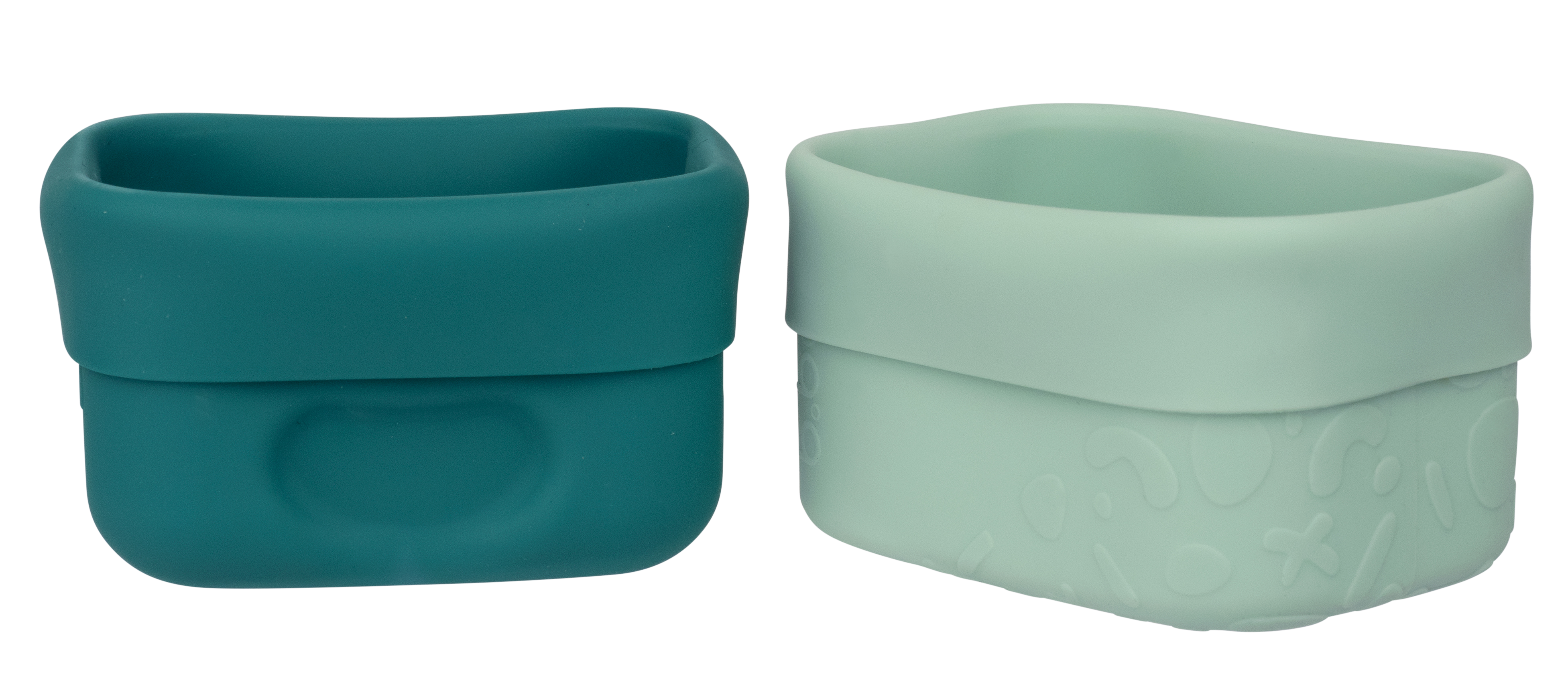 b.box Silicone Snack Cups - Forest
