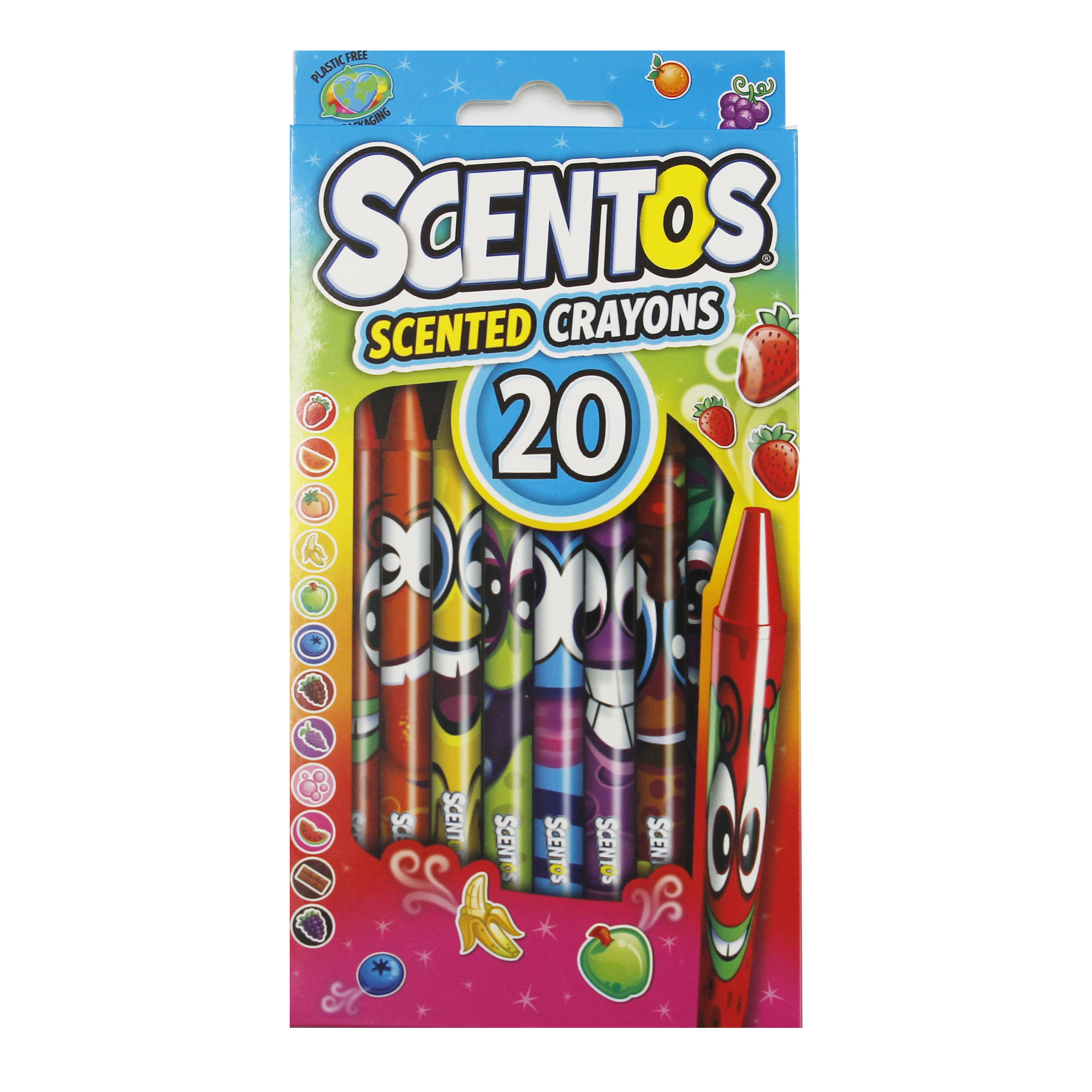 Scentos Scented Crayons, Pack Of 20