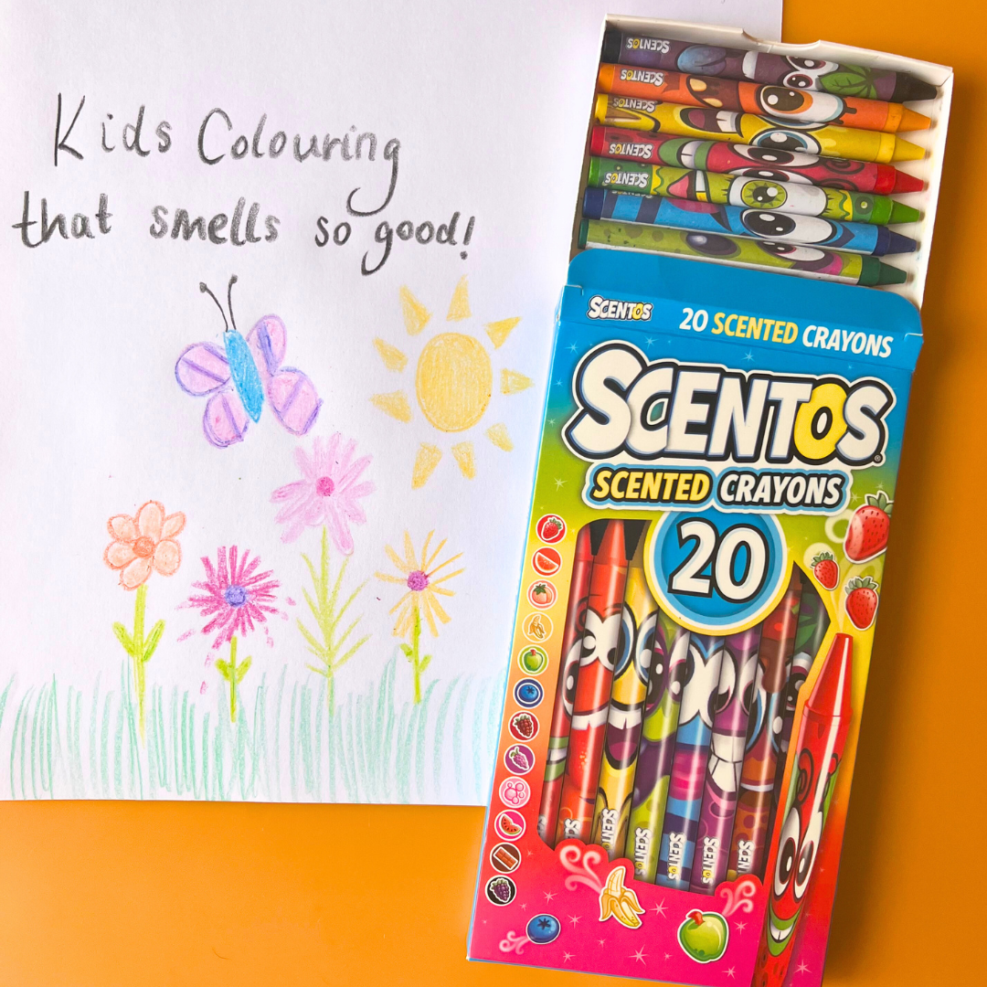 Scentos Scented Crayons, Pack Of 20