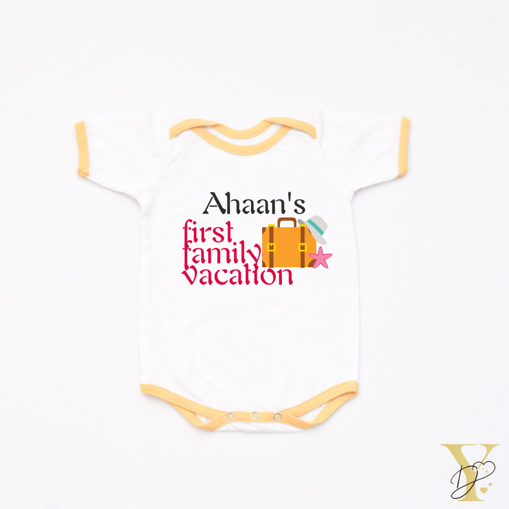 First Family Vacation Bodysuit
