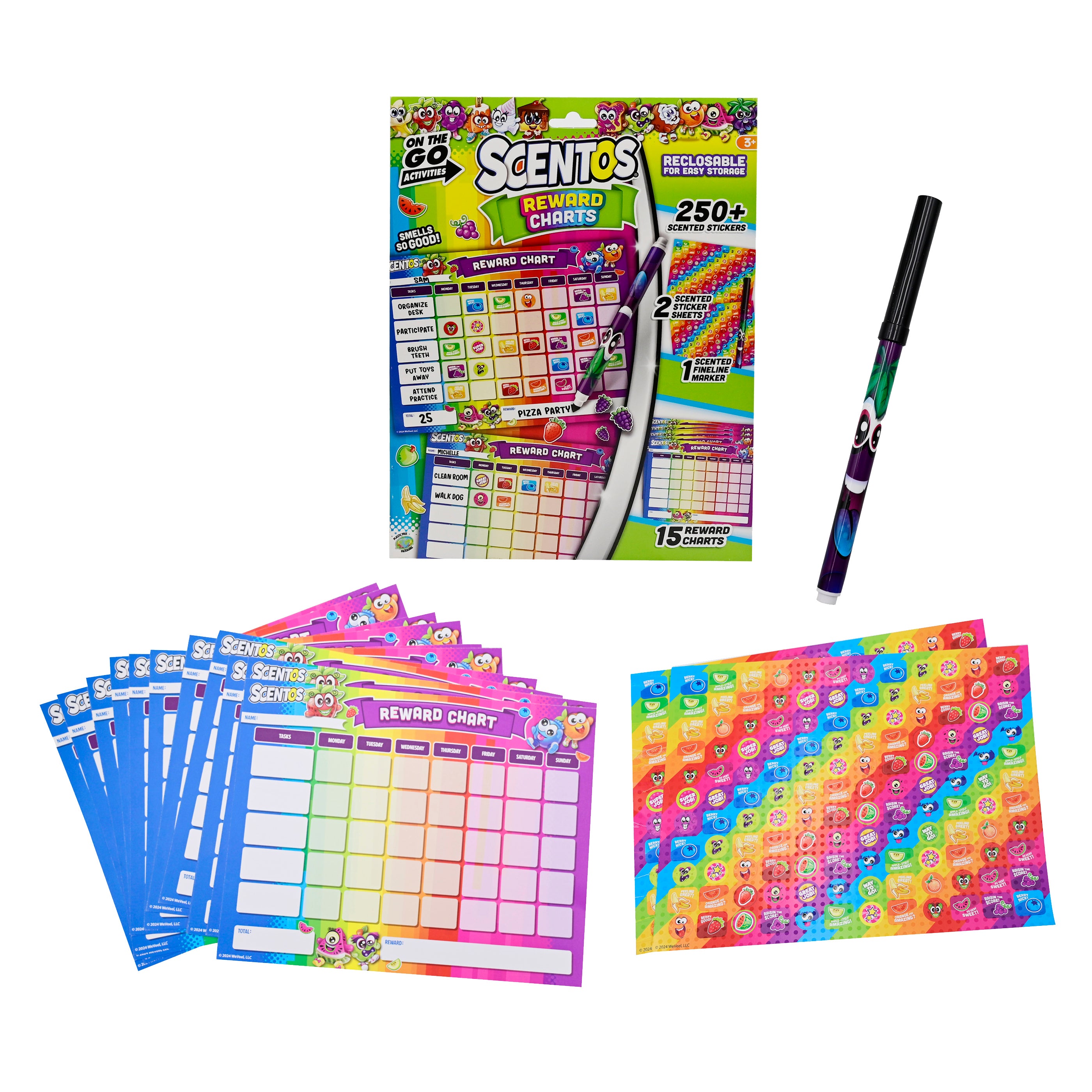 Scentos On The Go Reward Charts