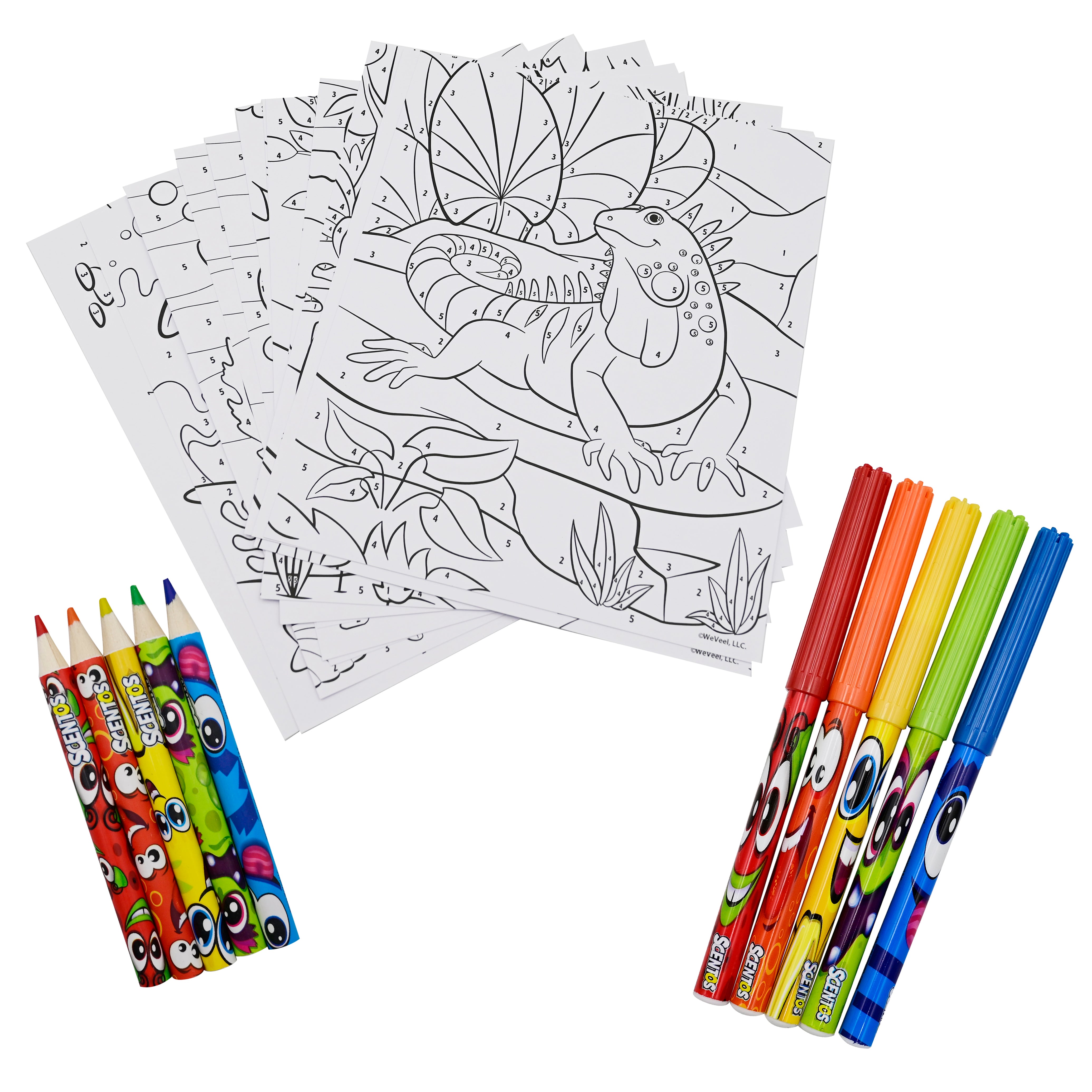 Scentos On The Go Colour By Numbers