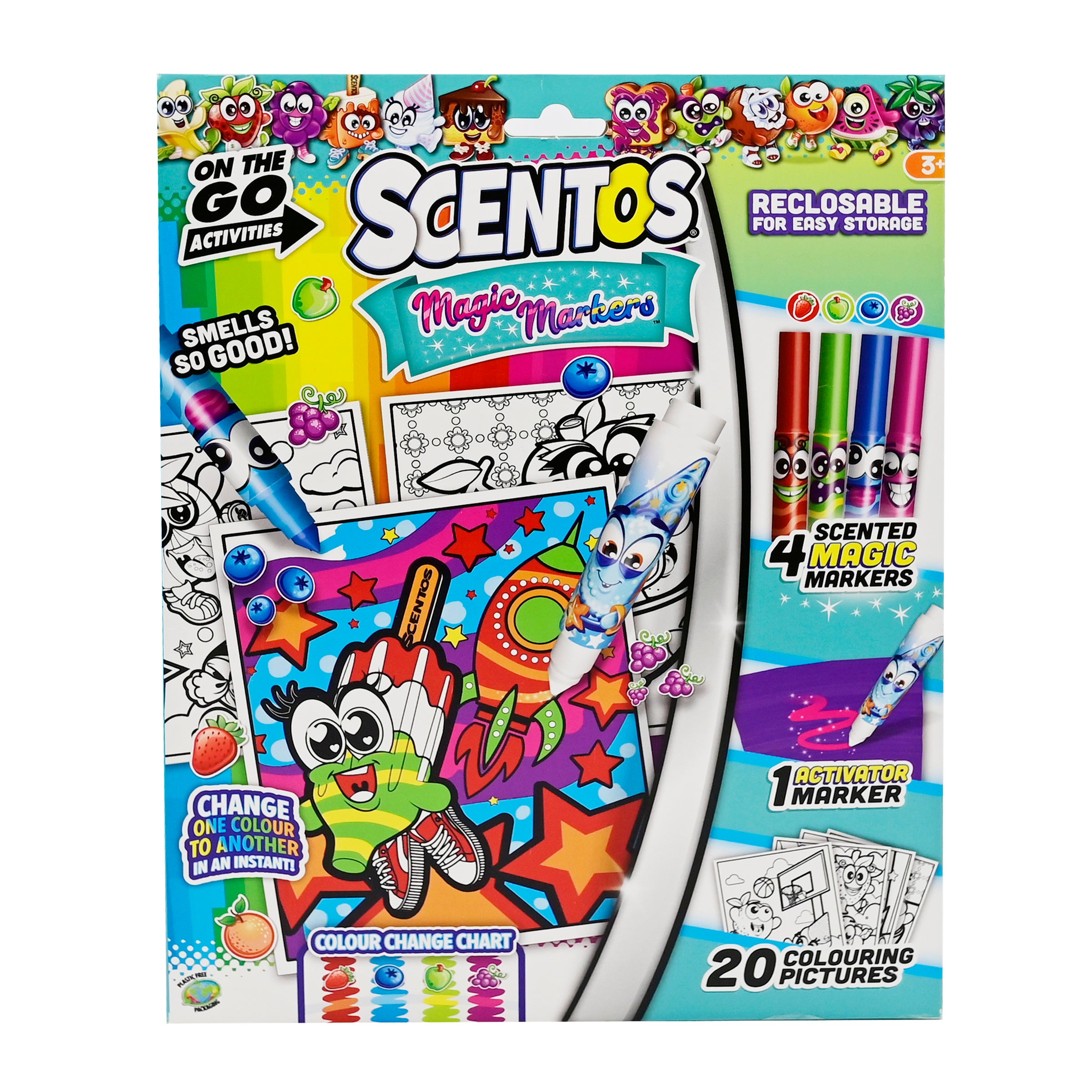 Scentos On The Go Magic Markers