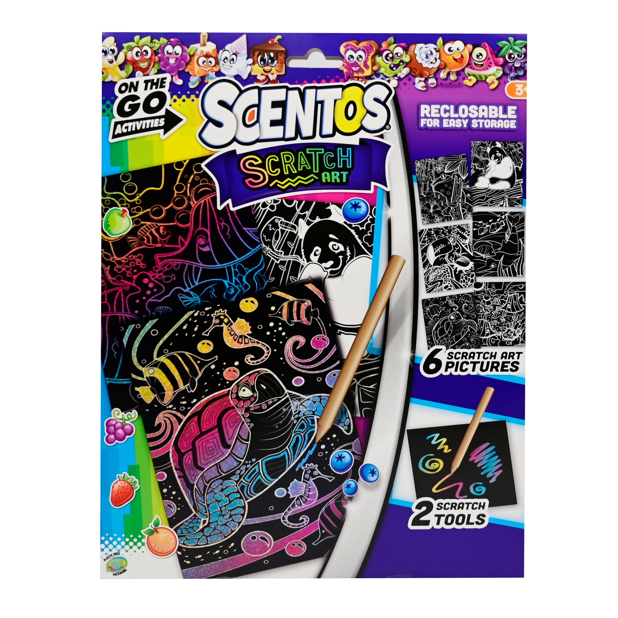 Scentos On The Go  Scratch Art
