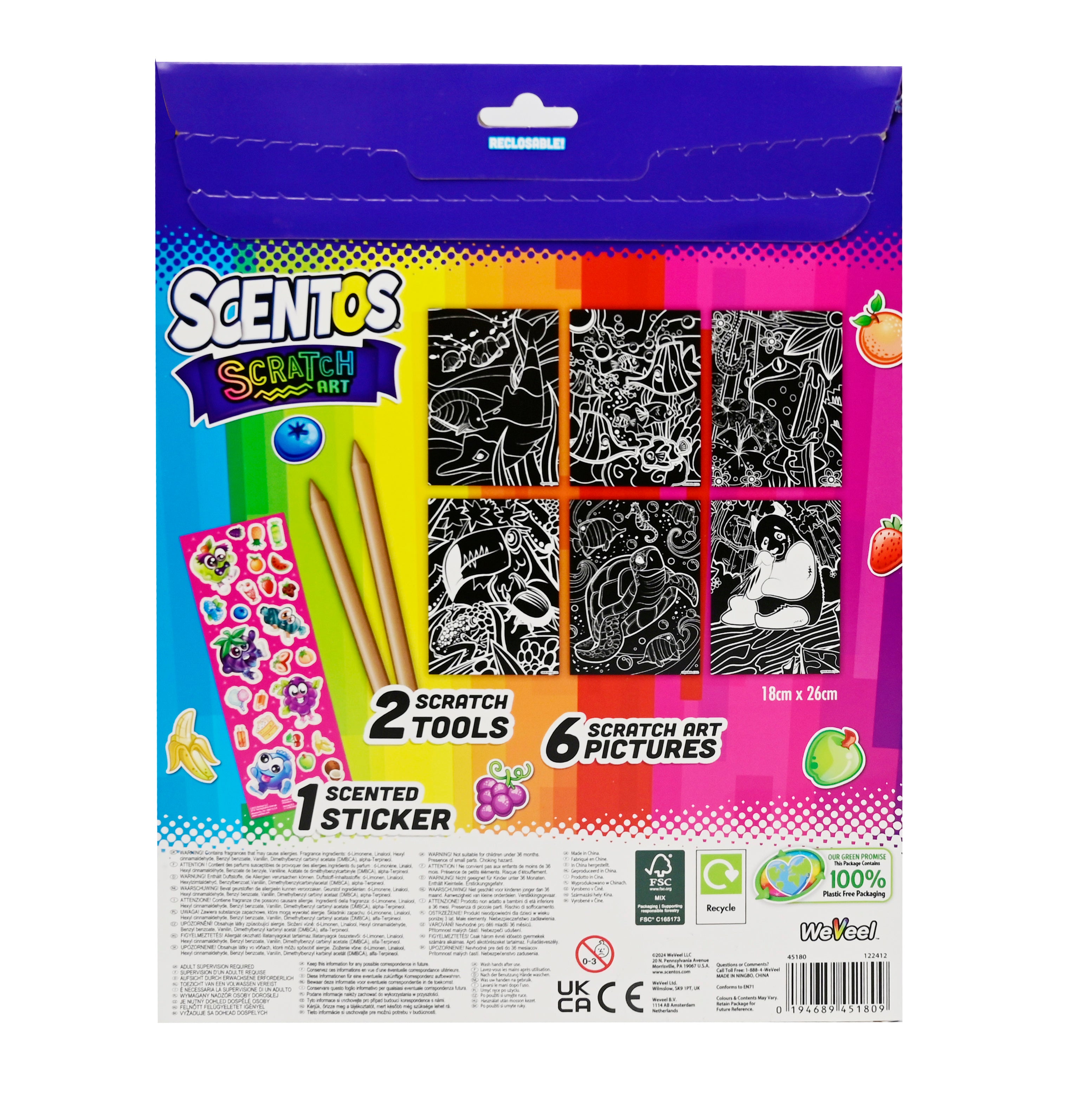 Scentos On The Go  Scratch Art