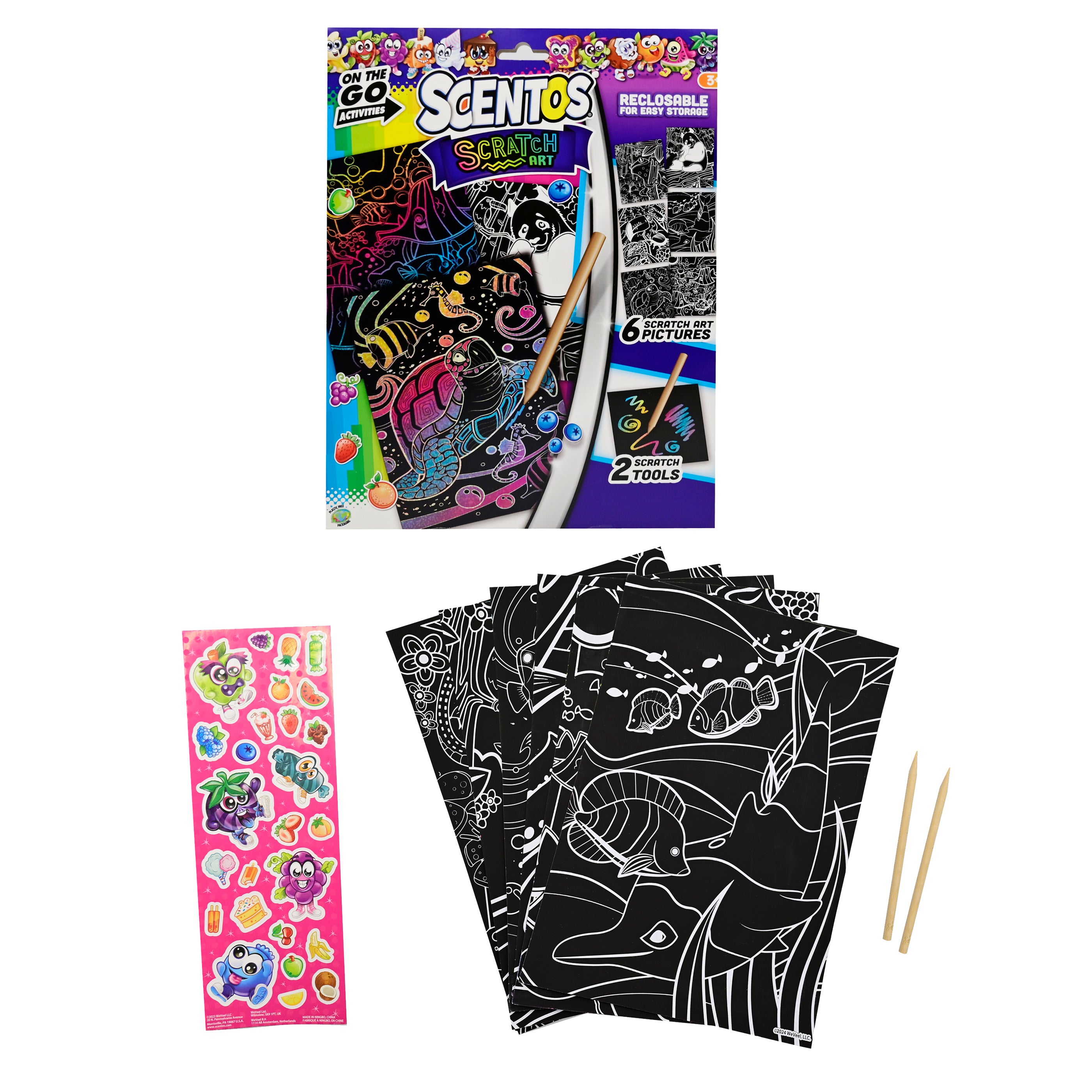 Scentos On The Go  Scratch Art