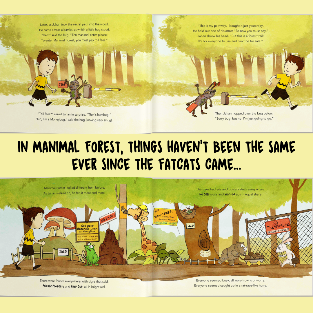 Personalised Storybook - The FatCats; A Book About Capitalism & Inequality