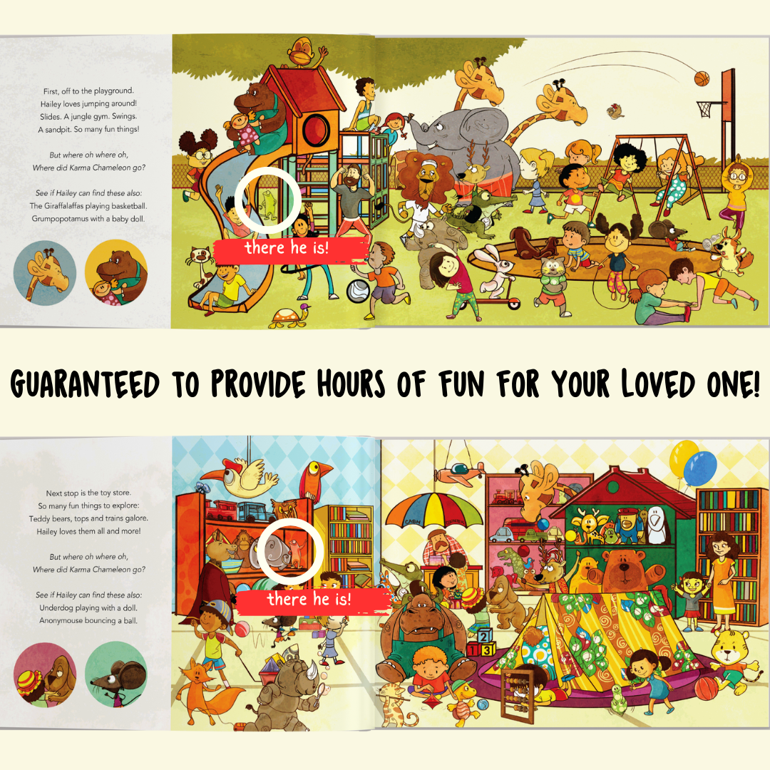 Personalised Storybook - Where Is KarmaChameleon?
