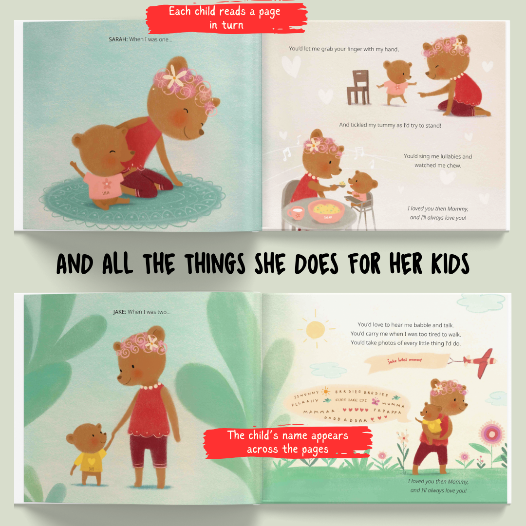 Personalised Storybook - Mommy And Us