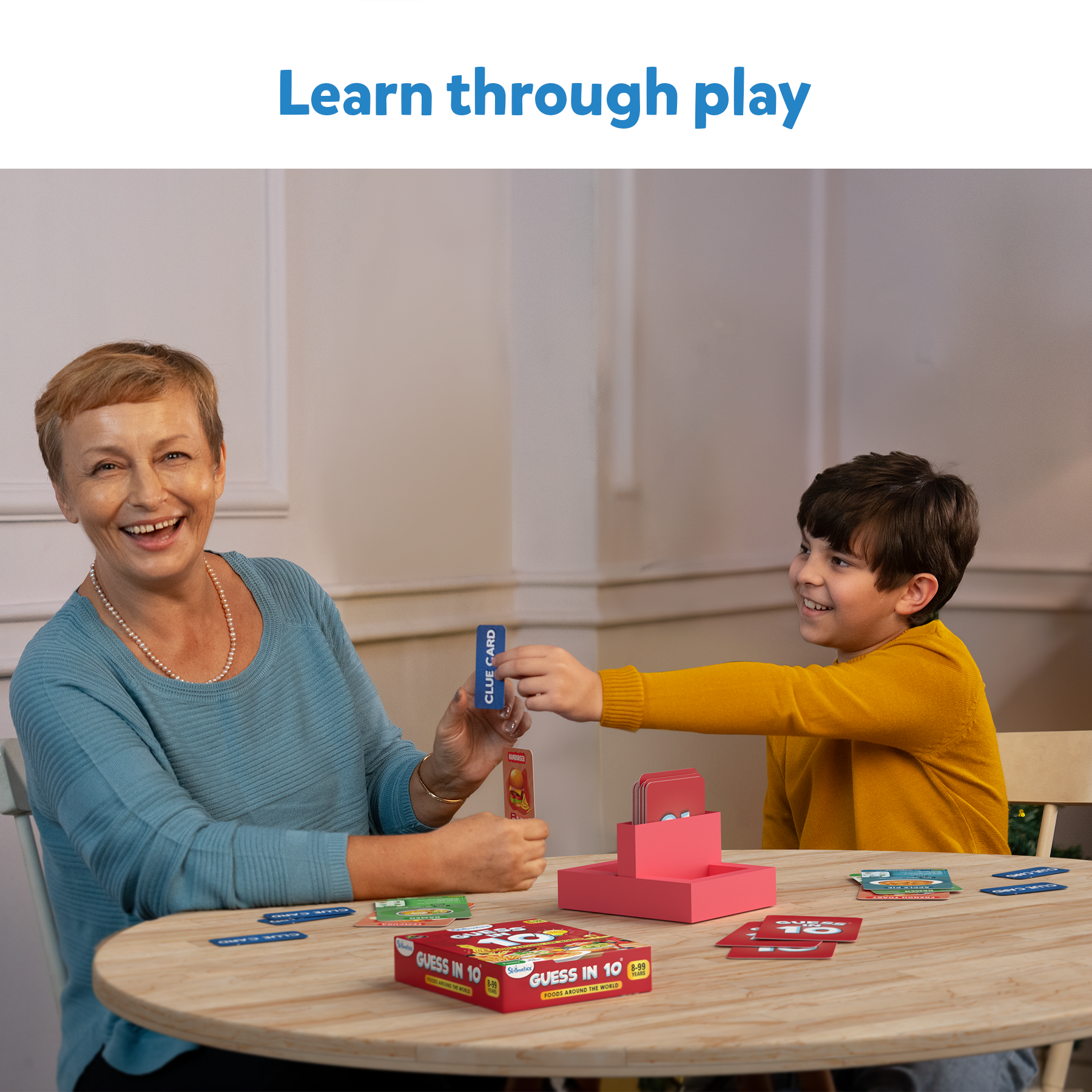 Guess in 10 Foods Around The World- Card Game