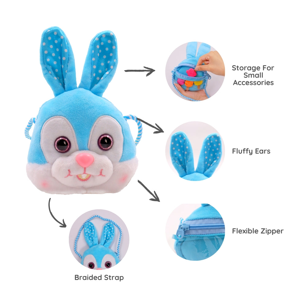 Cozies Rabbit Bags-Blue