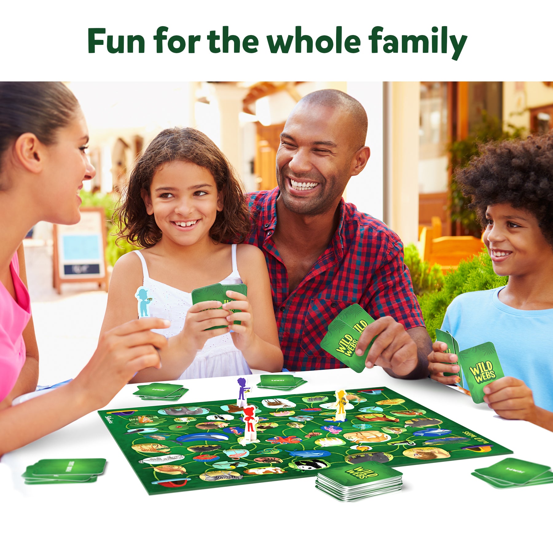 Skillmatics Board Game - Wild Webs, Animal Learning Game, Gifts, Family Friendly Games for Ages 6 and Up