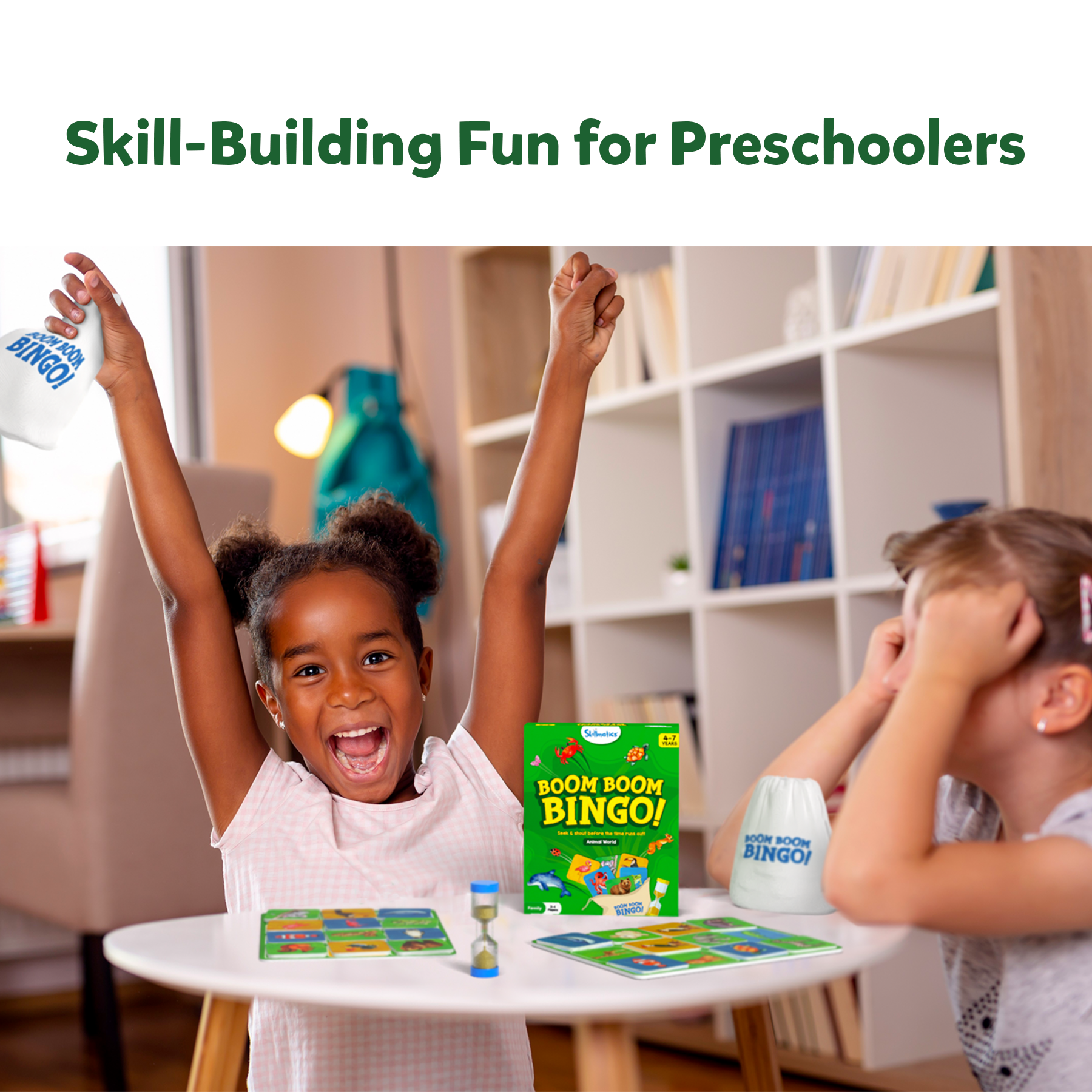 Boom Boom Bingo! Board Game :Animal World