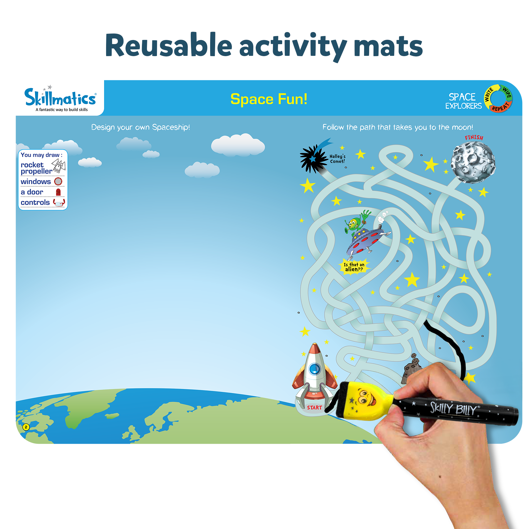 Skillmatics Educational Game - Space Explorers
