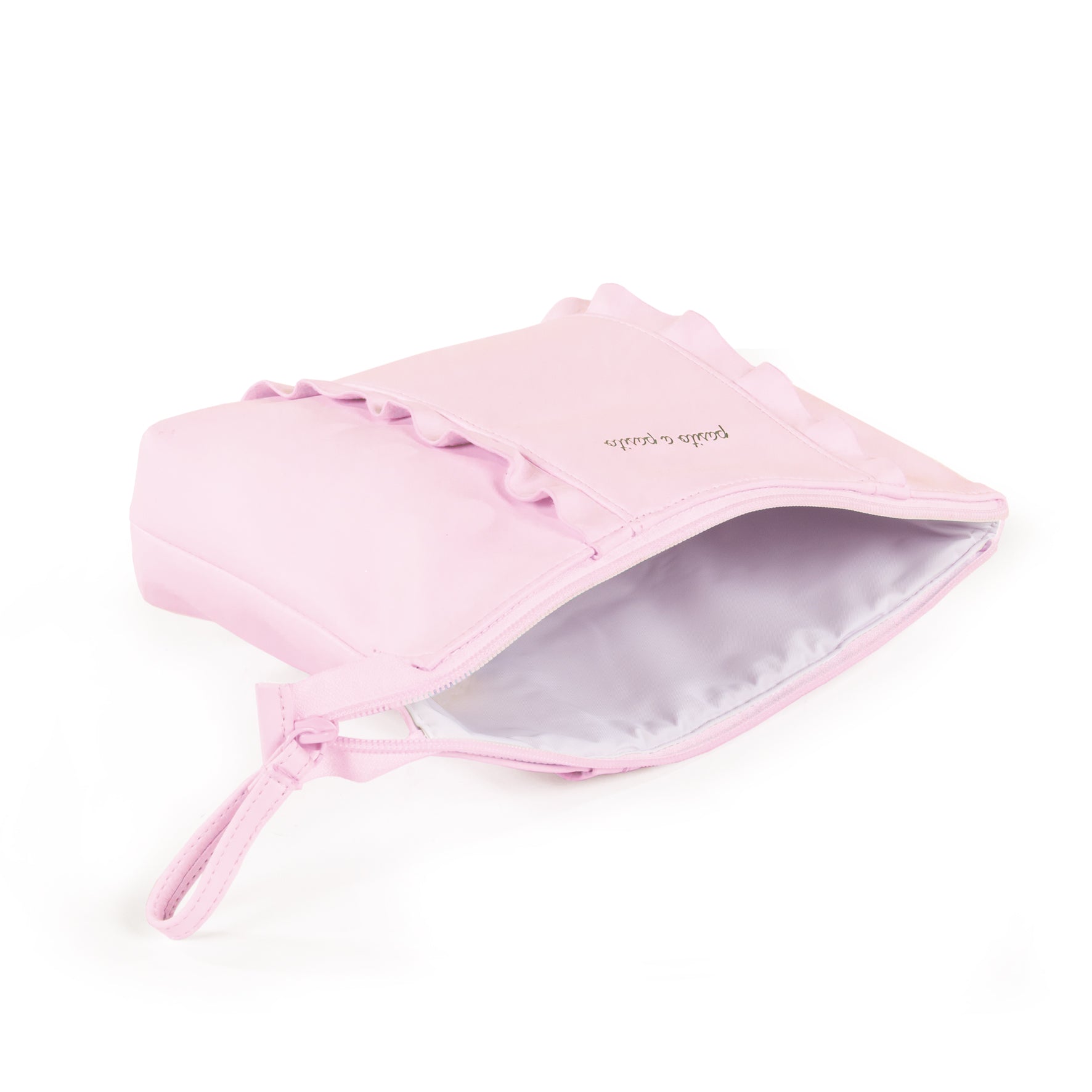 Pasito a Pasito Nido Flounce Pink Travel Essentials Pouch
