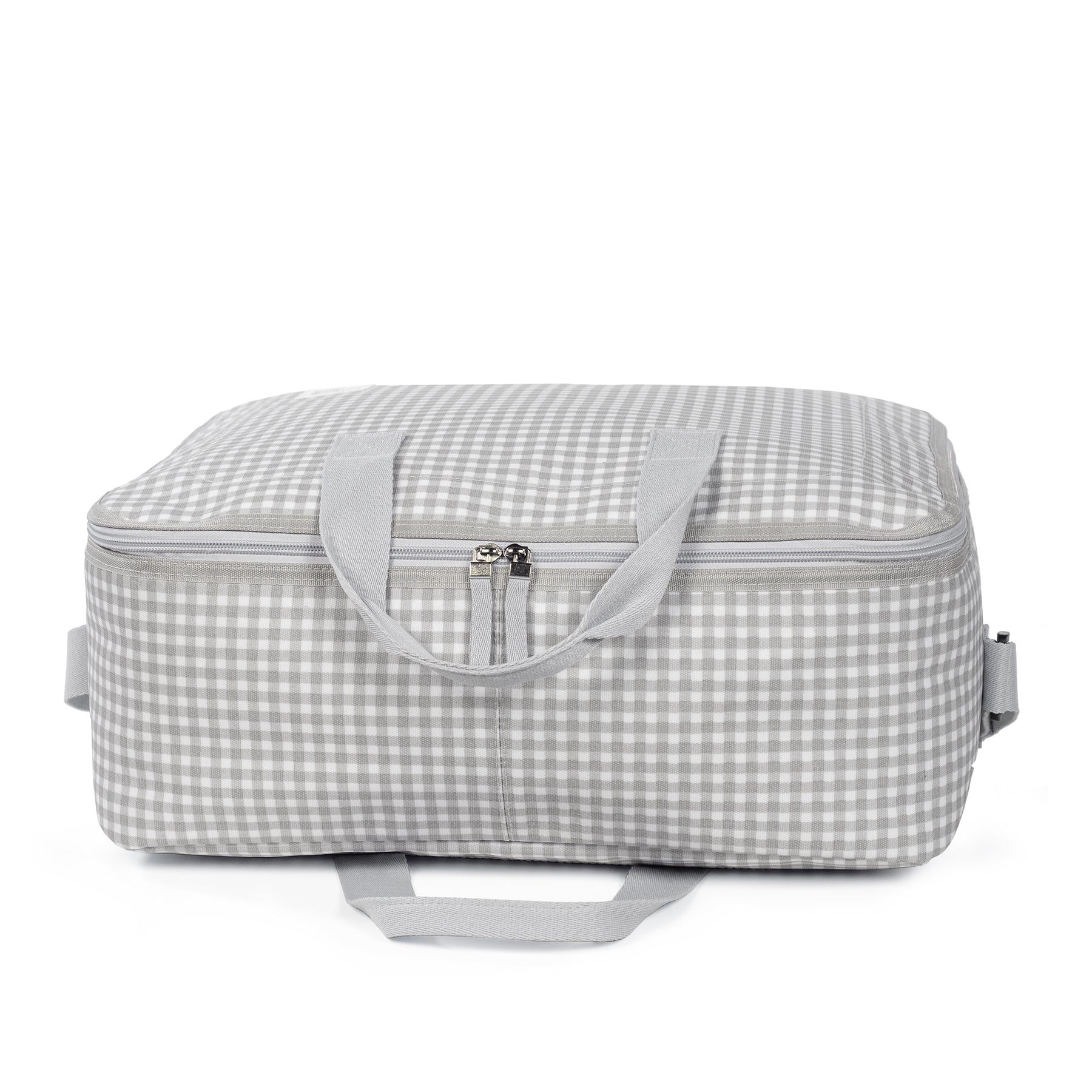 Walking Mum I Love Vichy Grey Travel Holiday And Maternity Bag