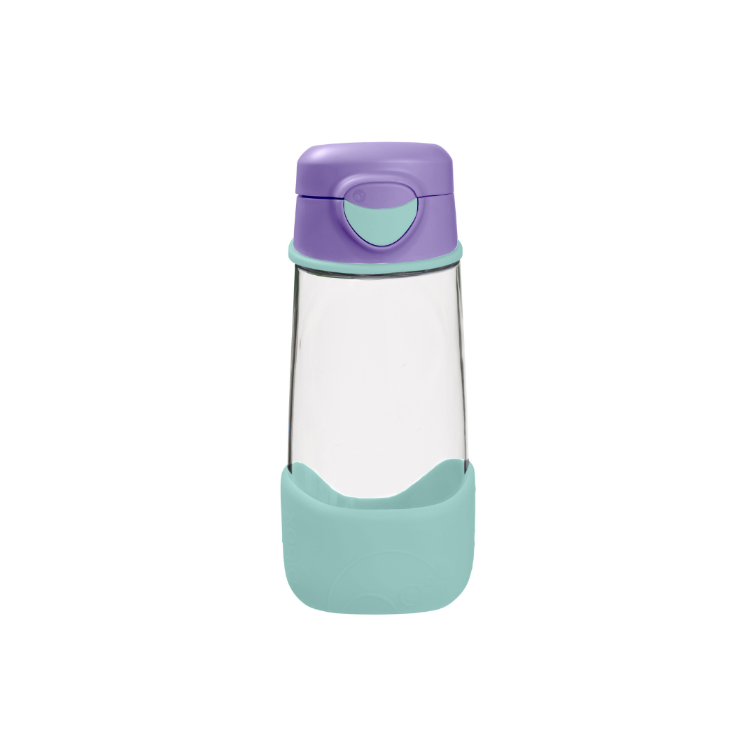b.box Tritan Sport Spout Drink Bottle 450ml Lilac Pop