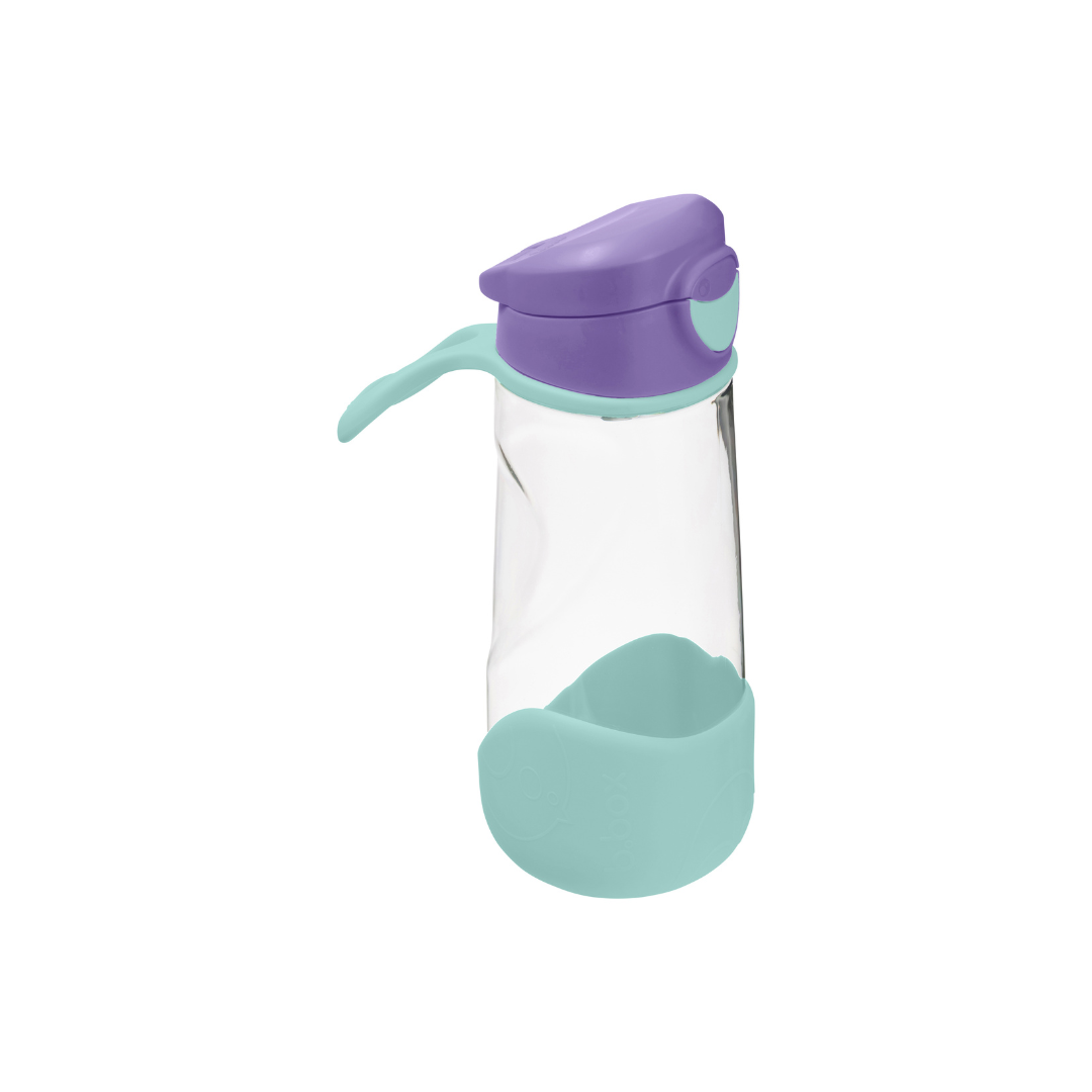b.box Tritan Sport Spout Drink Bottle 450ml Lilac Pop