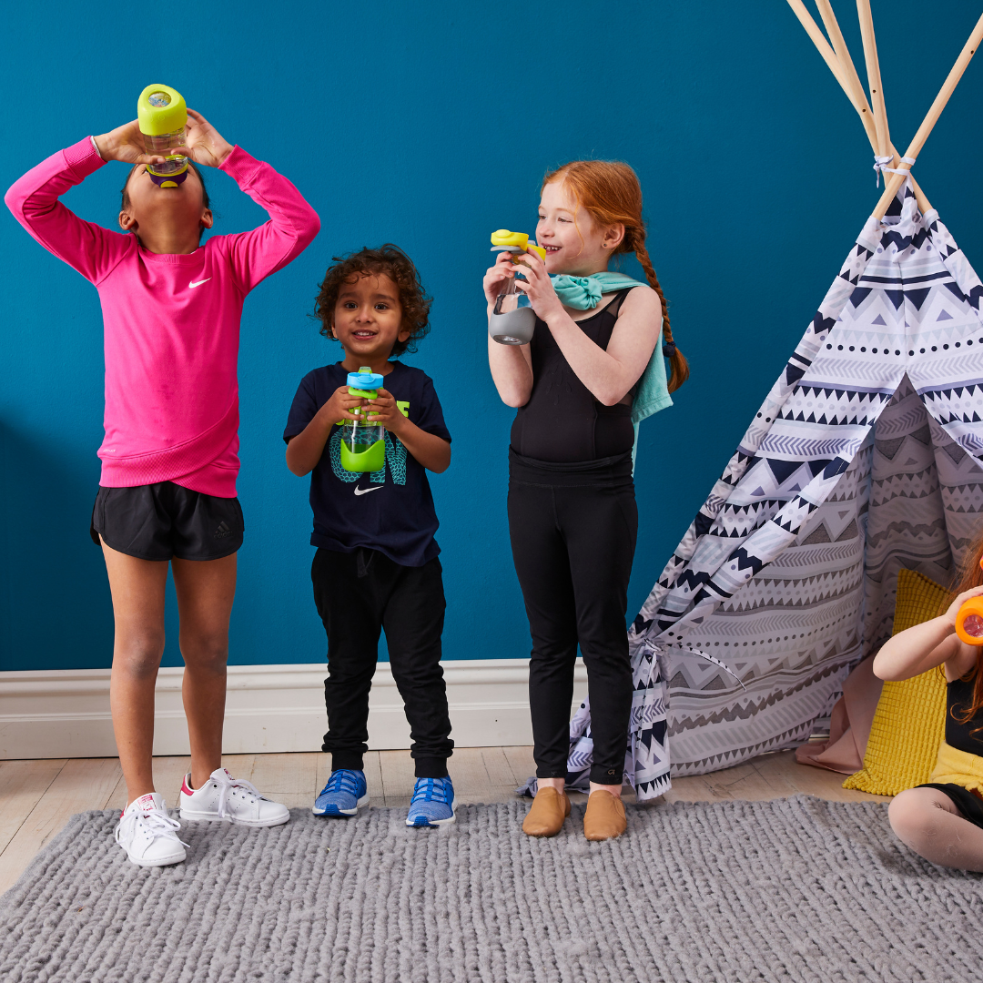 b.box Tritan Sport Spout Drink Bottle 450ml Lilac Pop