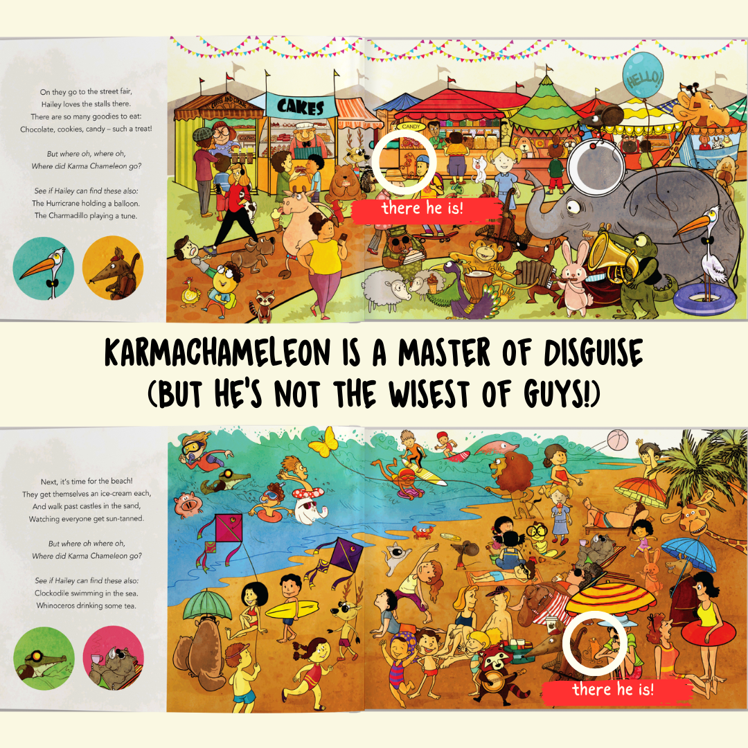 Personalised Storybook - Where Is KarmaChameleon?