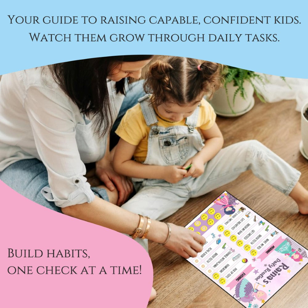 Daily Reward Chart Personalised – Princess Palace
