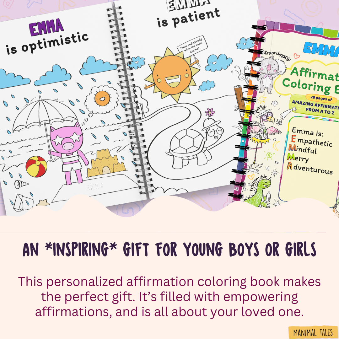 My Amazing Affirmation Coloring Book!