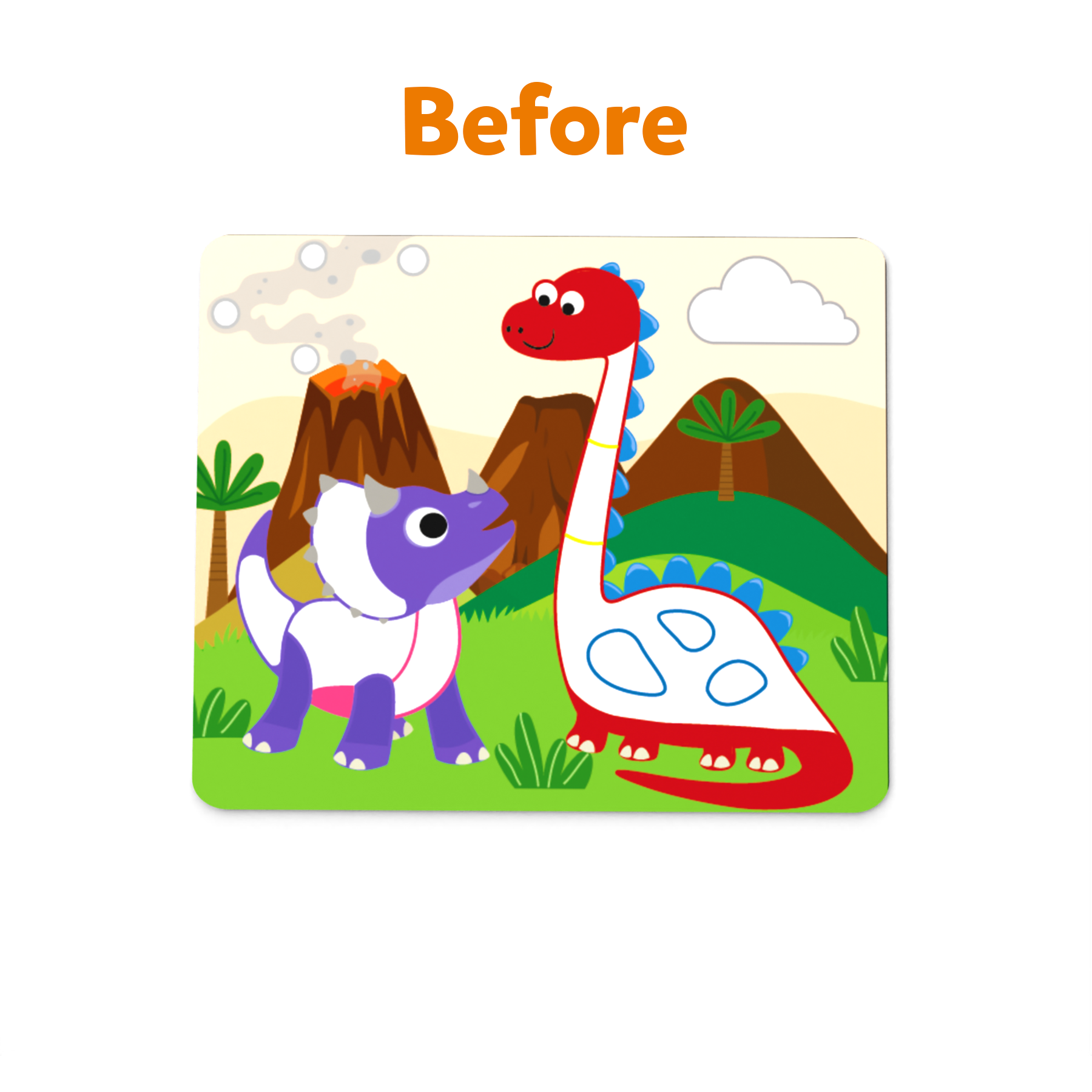 Dot it! - World of Dinosaurs | No Mess Sticker Art