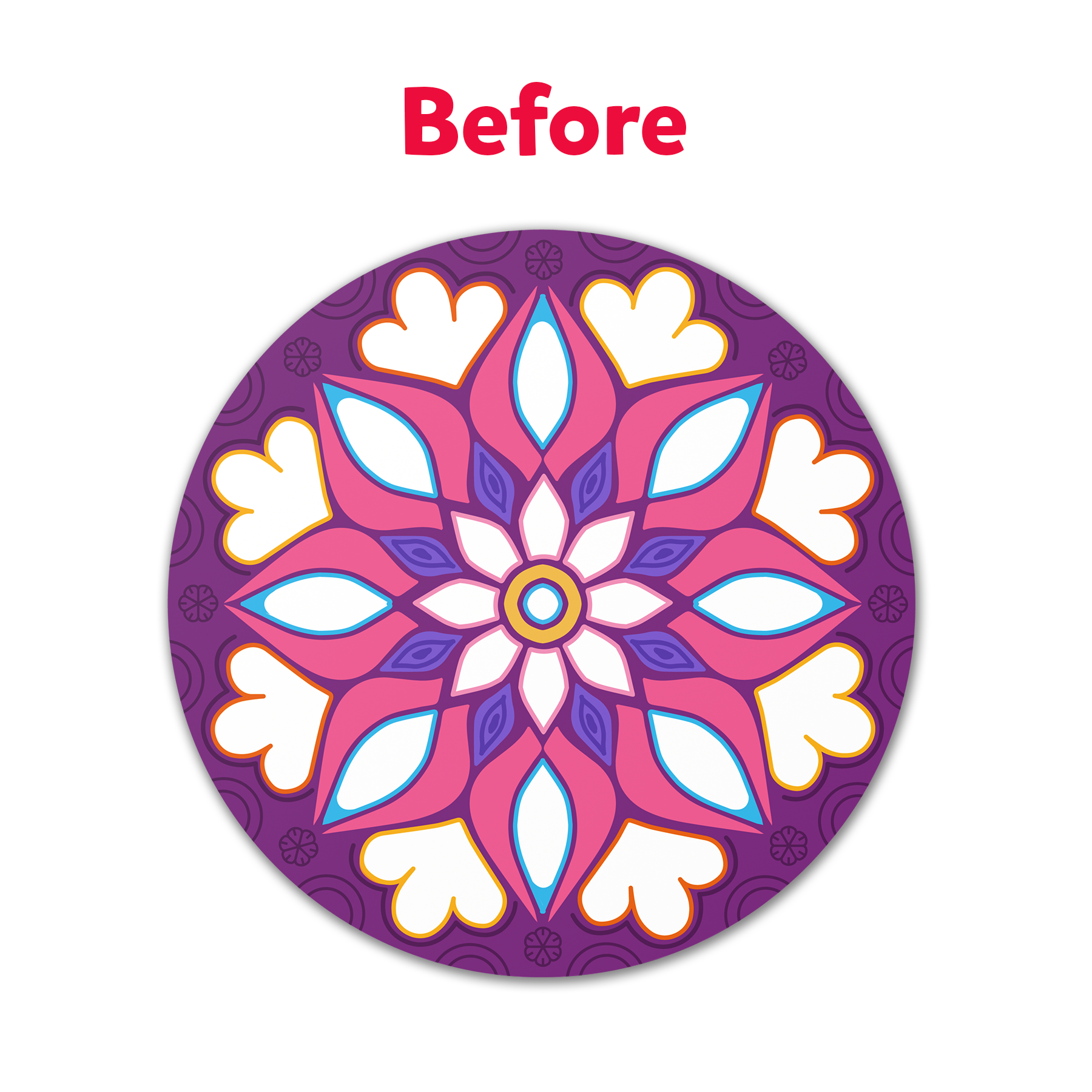 Skillmatics Art Activity - Dot It Mandala Art, No Mess Sticker Art for Kids, Craft Kits, DIY Activity, Gifts for Girls & Boys Ages 3, 4, 5, 6, 7, Travel Toys for Toddlers
