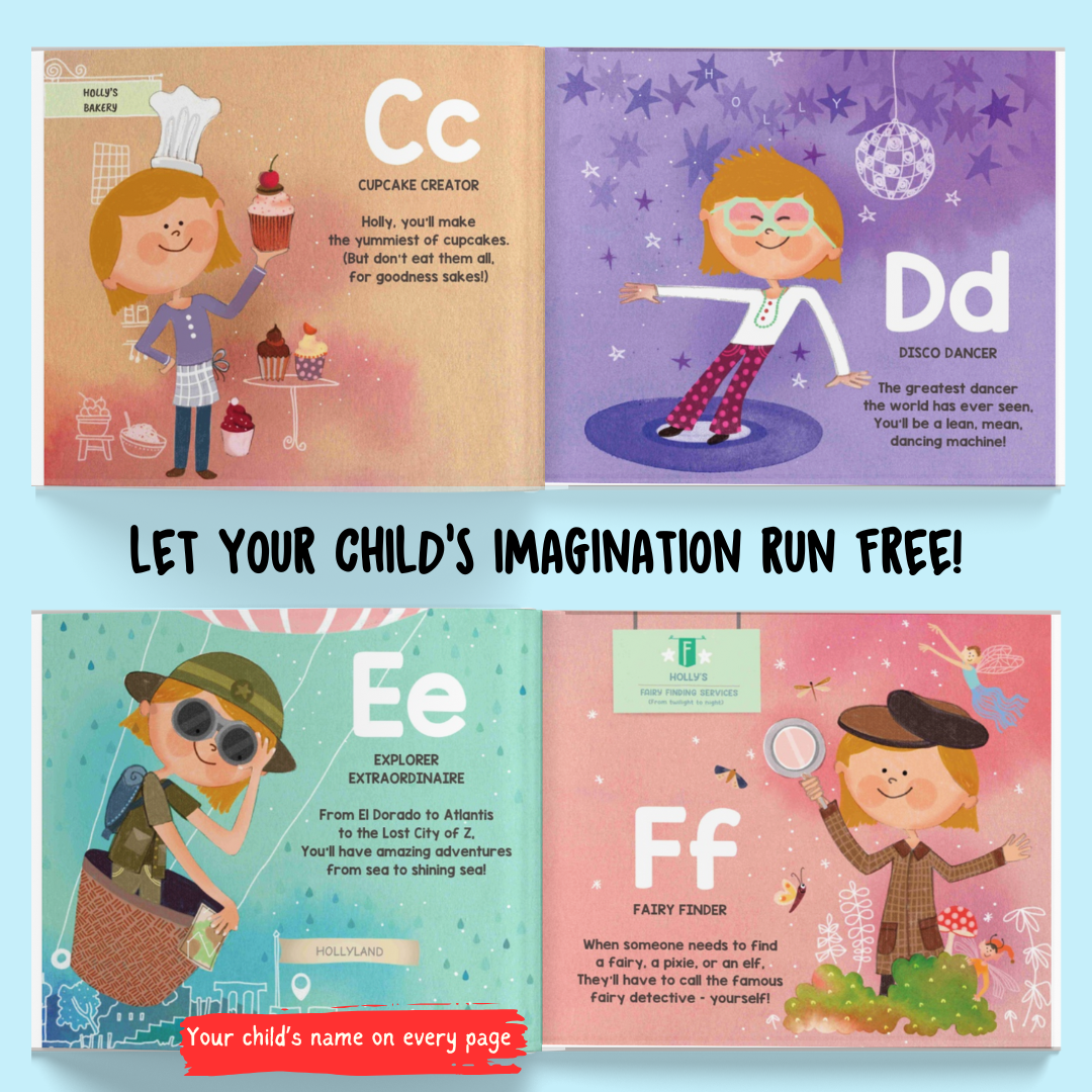 Personalised Storybook - What Will I Be? An A-B-C Story!
