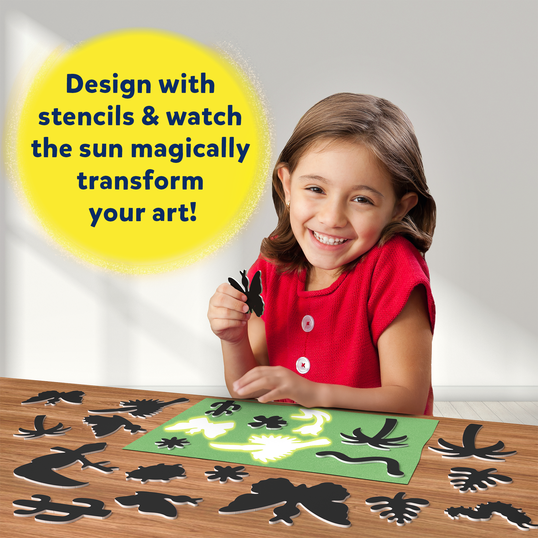 Skillmatics Sun Paper Art Kit - Nature, DIY Craft Kits & Supplies, STEM Toys, Mess-Free Creative Fun for Kids, Colouring, Painting, Gifts for Girls & Boys Ages 4, 5, 6, 7, 8, 9, 10, 11, 12