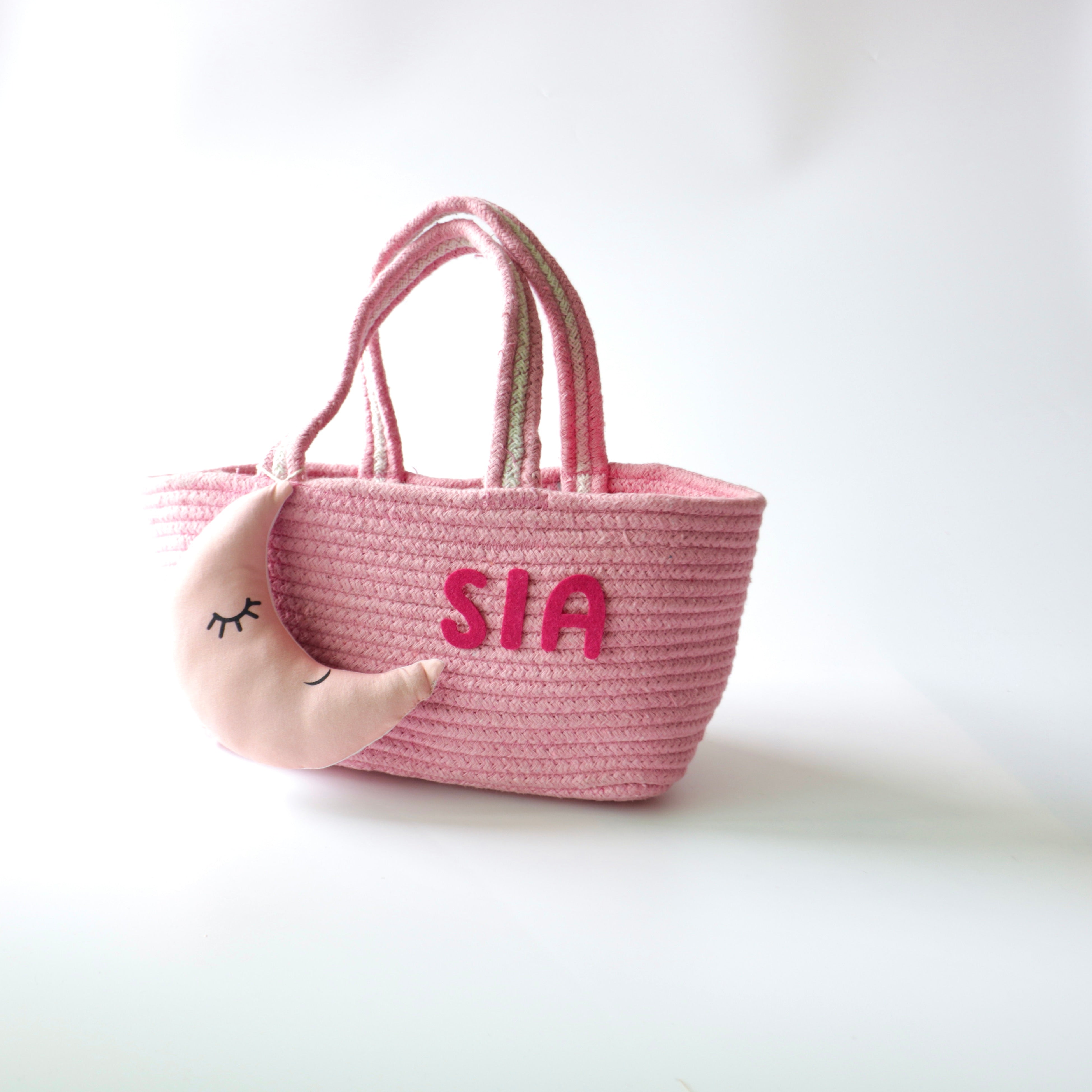 Multipurpose Storage & Gift Basket - Pink (Moon)