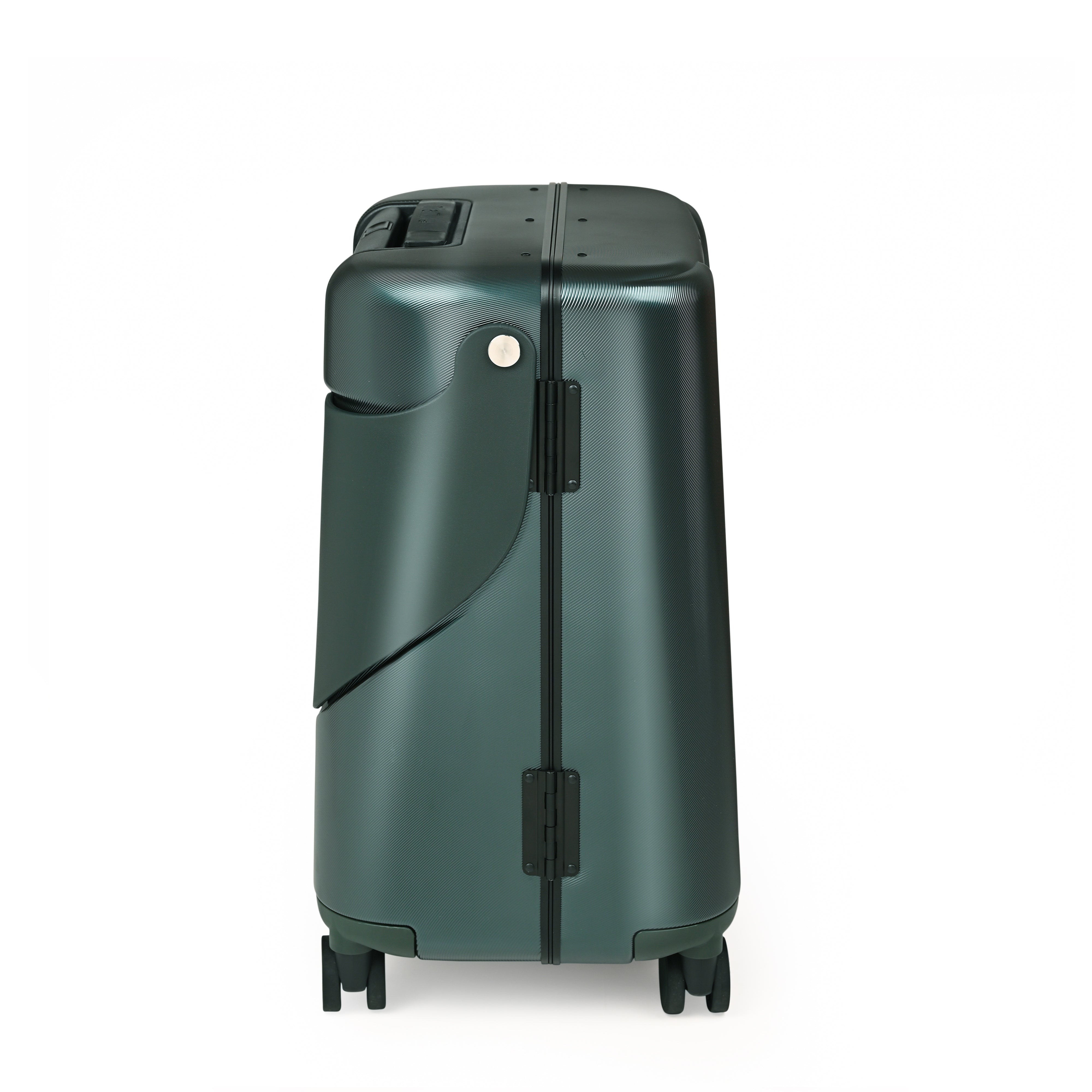 Miamily Forest Green Ride on Trolley Carry-on Luggage 18 inches