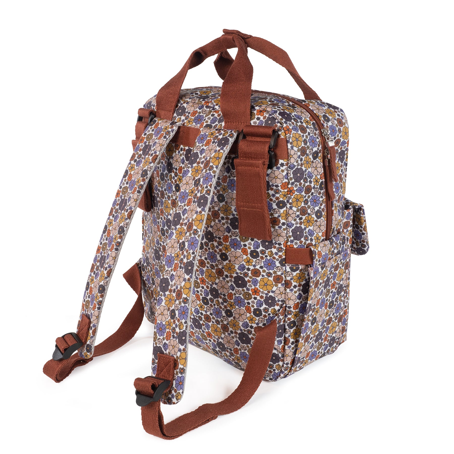 Walking Mum Camden Multicolor Backpack Diaper Changing Bag