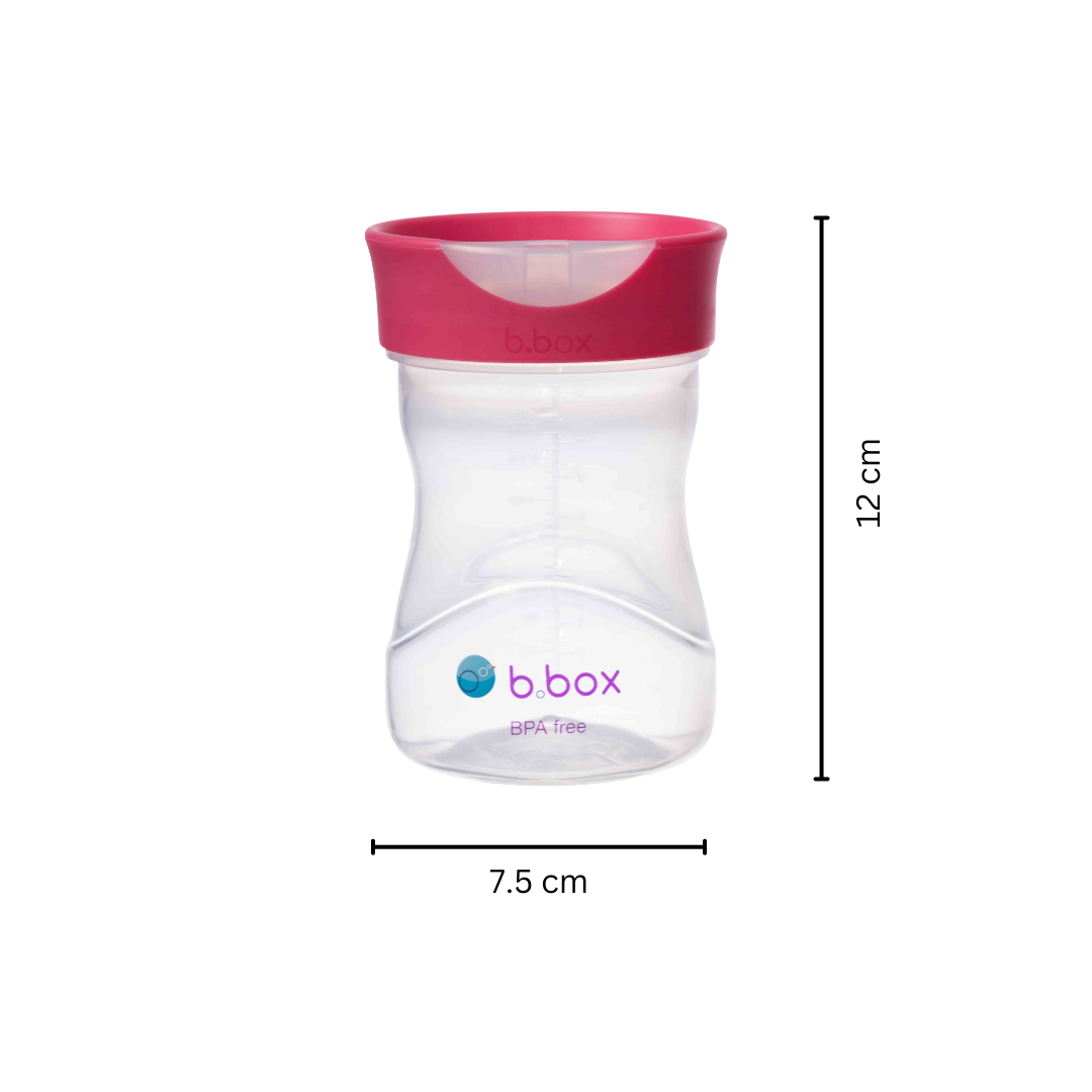 B.Box Training Cup 240ml- Raspberry Pink