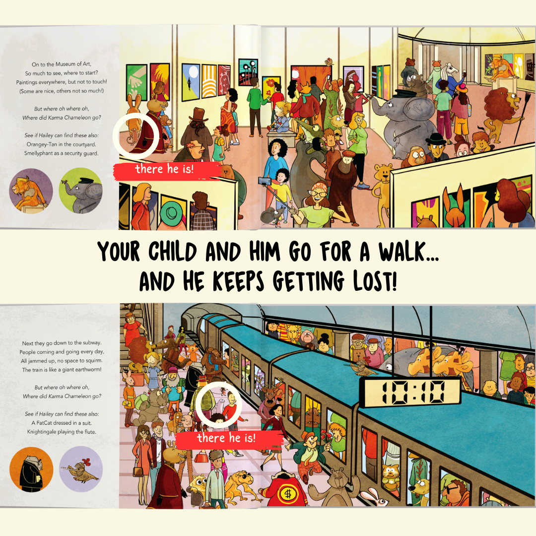 Personalised Storybook - Where Is KarmaChameleon?