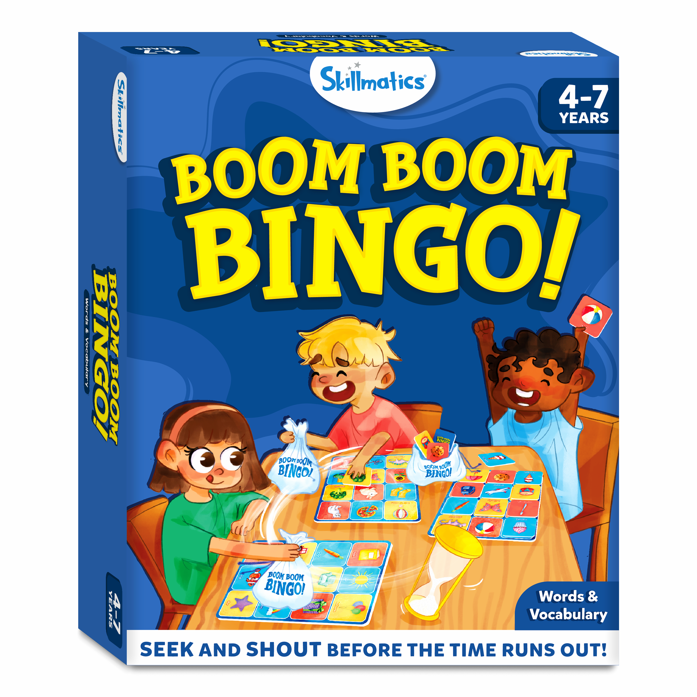 Boom Boom Bingo! Board Game :Words & Vocabulary