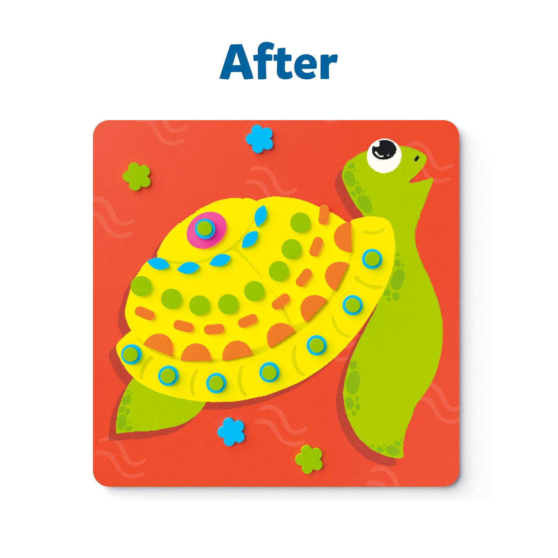 Skillmatics Art Activity - Fun With Foam, No Mess Sticker Art, 6 Creative Underwater Animal Themed Pictures, Gifts For Ages 3 To 7