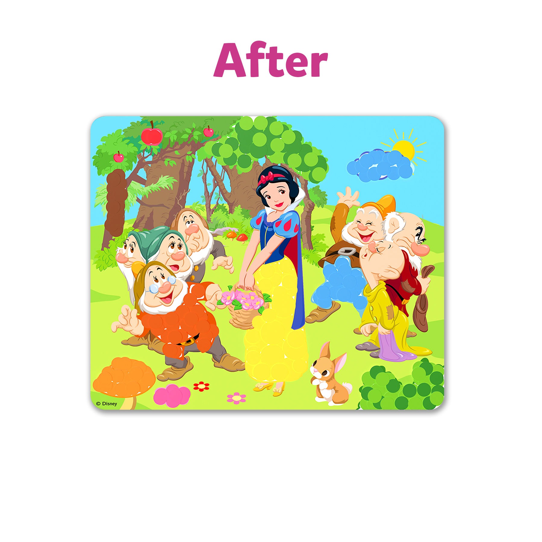 Skillmatics Art Activity - Dot It Disney Princess, No Mess Sticker Art for Kids, Craft Kits, DIY Activity, Gifts for Girls & Boys Ages 3, 4, 5, 6, 7, Travel Toys for Toddlers