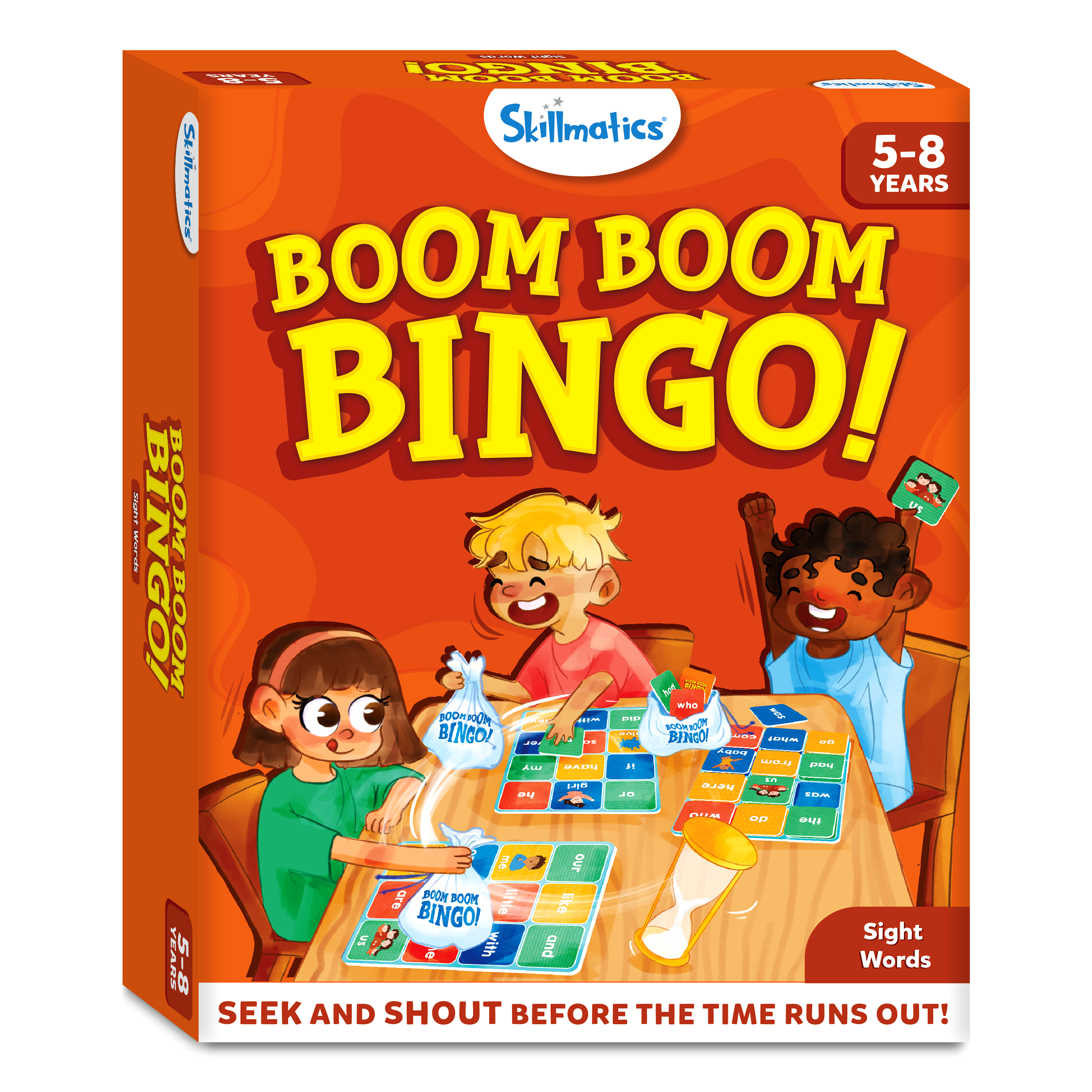 Boom Boom Bingo! Board Game : Sight Words