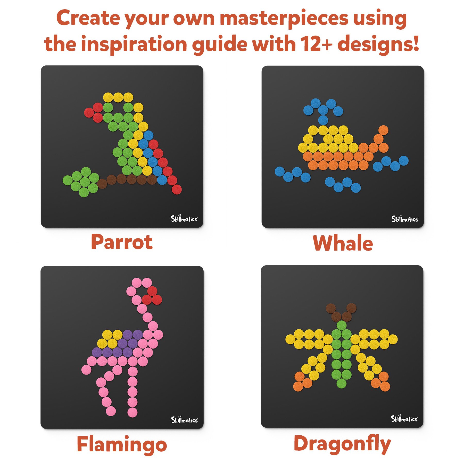 Skillmatics Art Activity Dot It with Magnets - Animals, No Mess Repeatable Art for Kids, Craft Kits, DIY Activity, Gifts for Ages 4 to 7