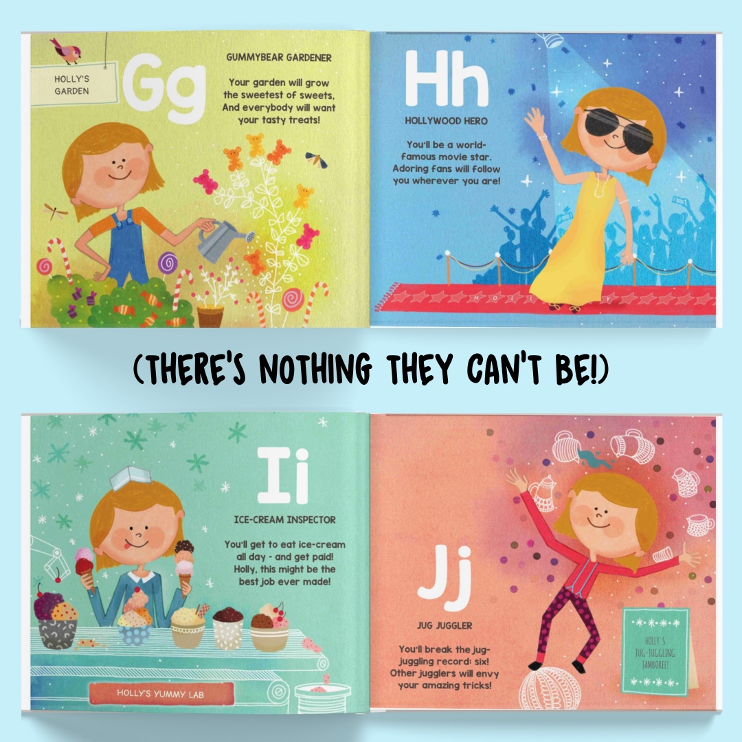 Personalised Storybook - What Will I Be? An A-B-C Story!