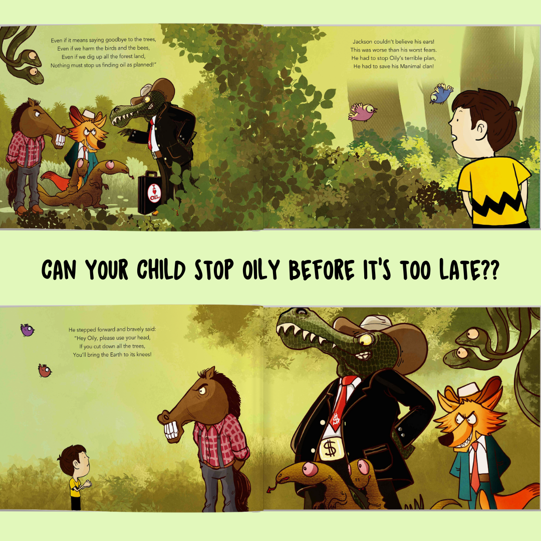 Personalised Storybook - The Tree Warrior; Make Your Child A Climate Hero!