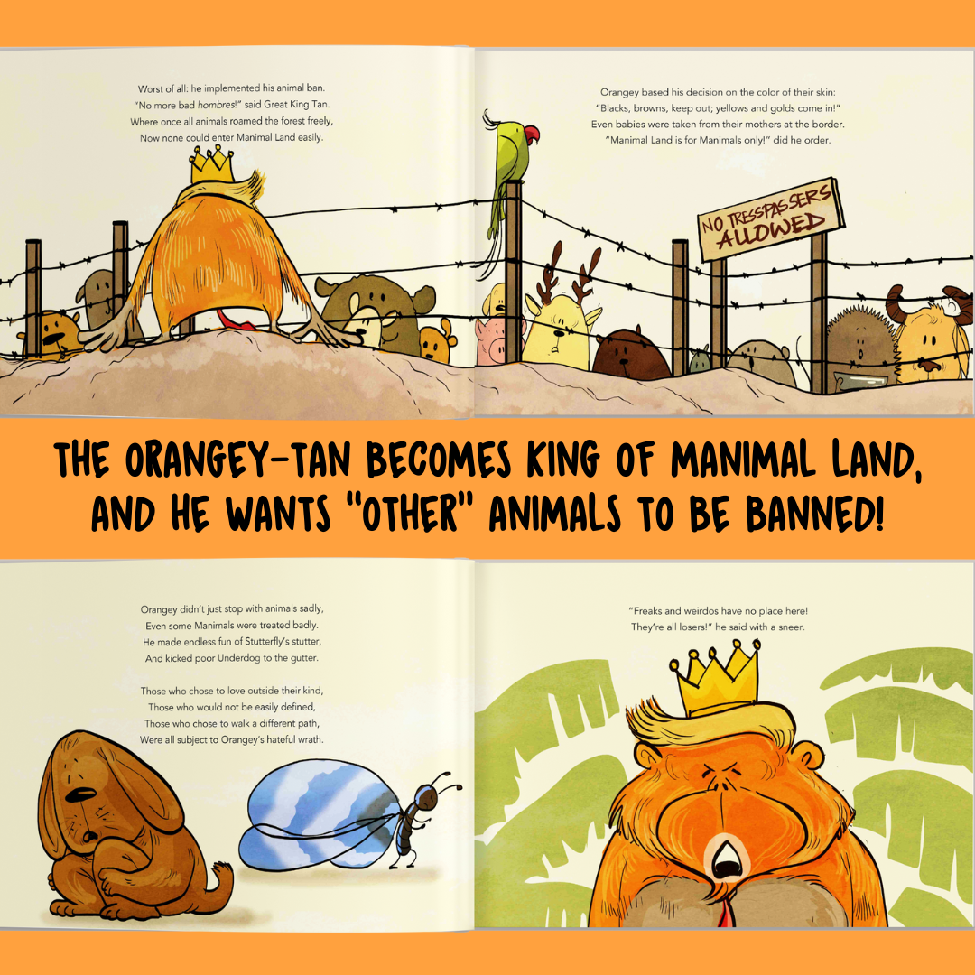 Personalised Storybook - The Orangey-Tan; Your Child vs Evil