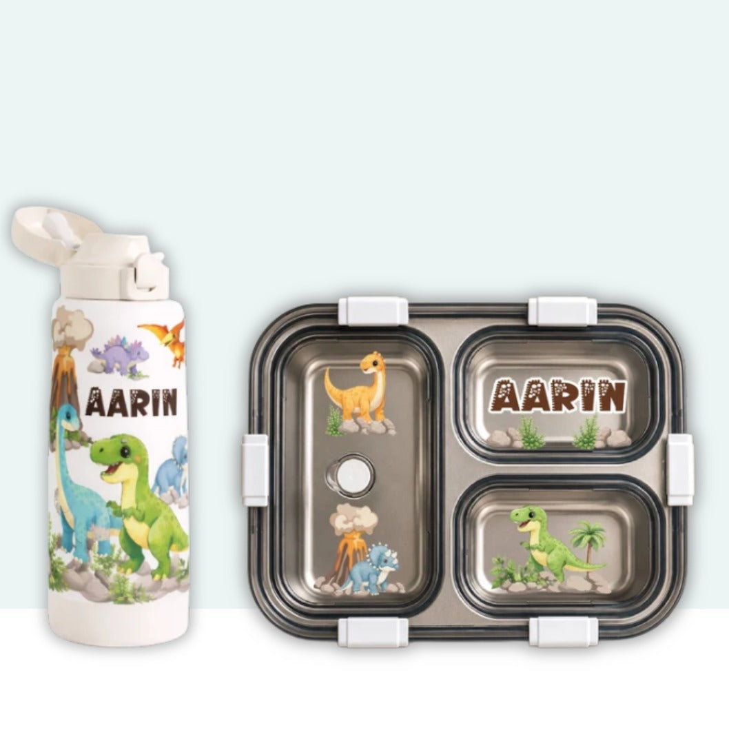 Insulated Bottle & Bento Box Combo