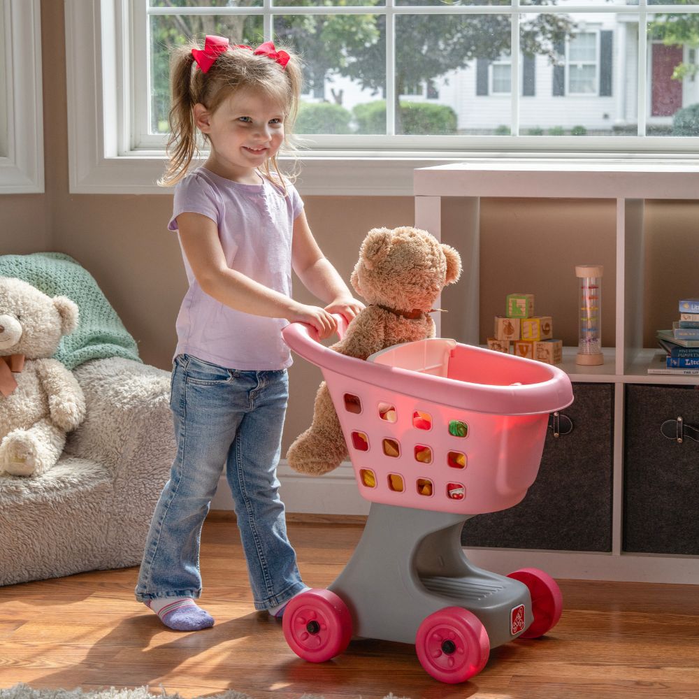 Step2 Little Helper’s Shopping Cart (Blue and Pink)