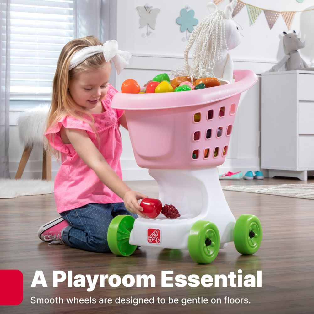 Step2 Little Helper’s Shopping Cart (Blue and Pink)