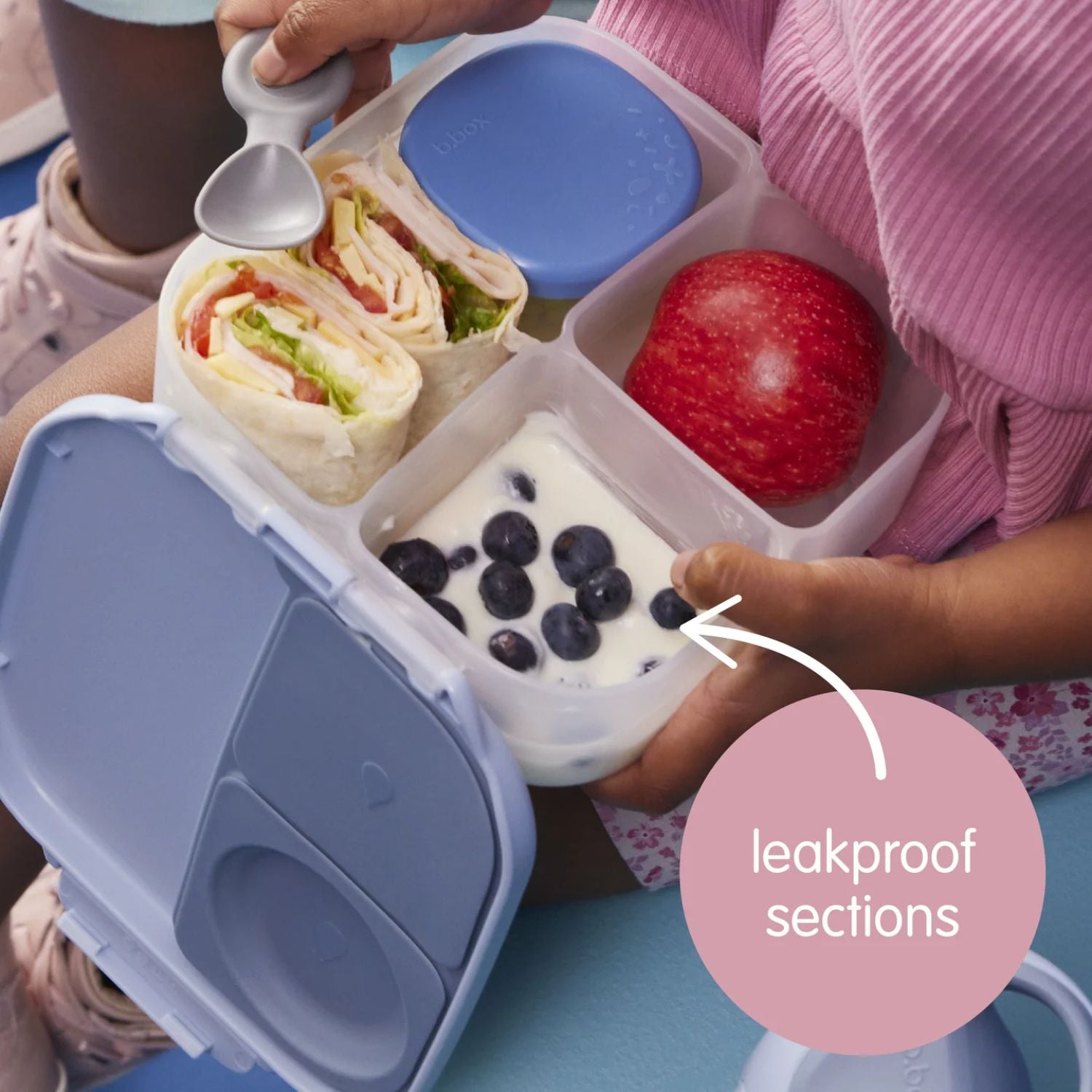 b.box Mini Lunch Box Chill Out Blue